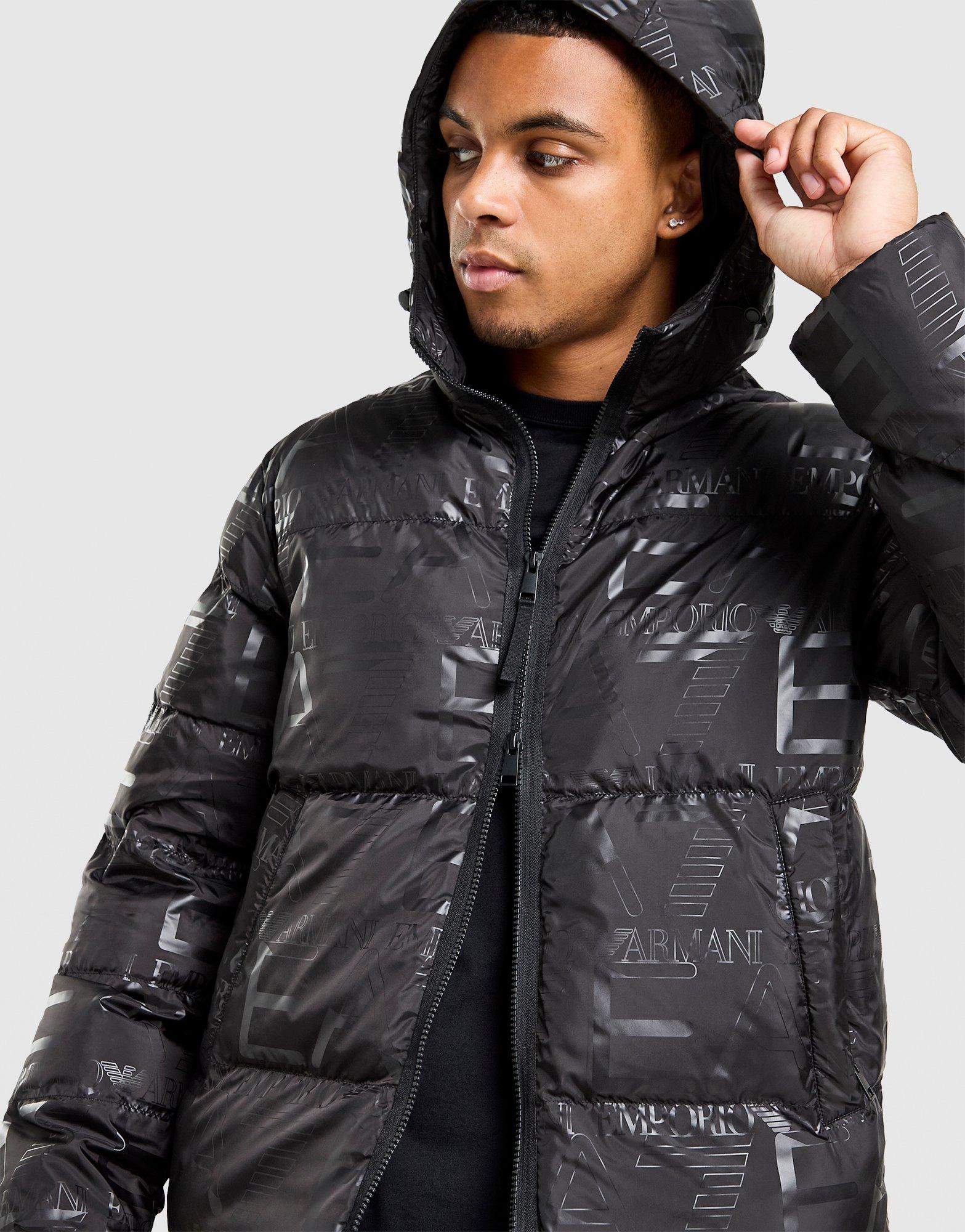 EA7 Emporio Armani Giacca Padded All Over Print