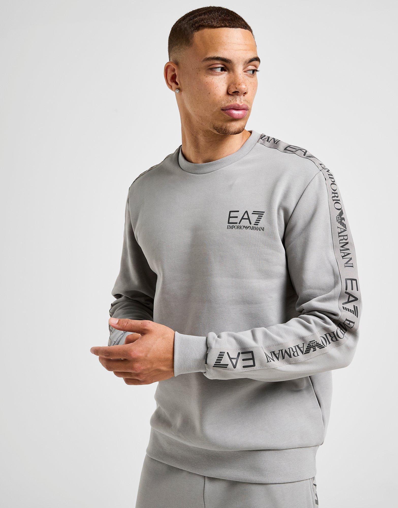 EA7 Emporio Armani Reflective Tape Crew Trainingsanzug