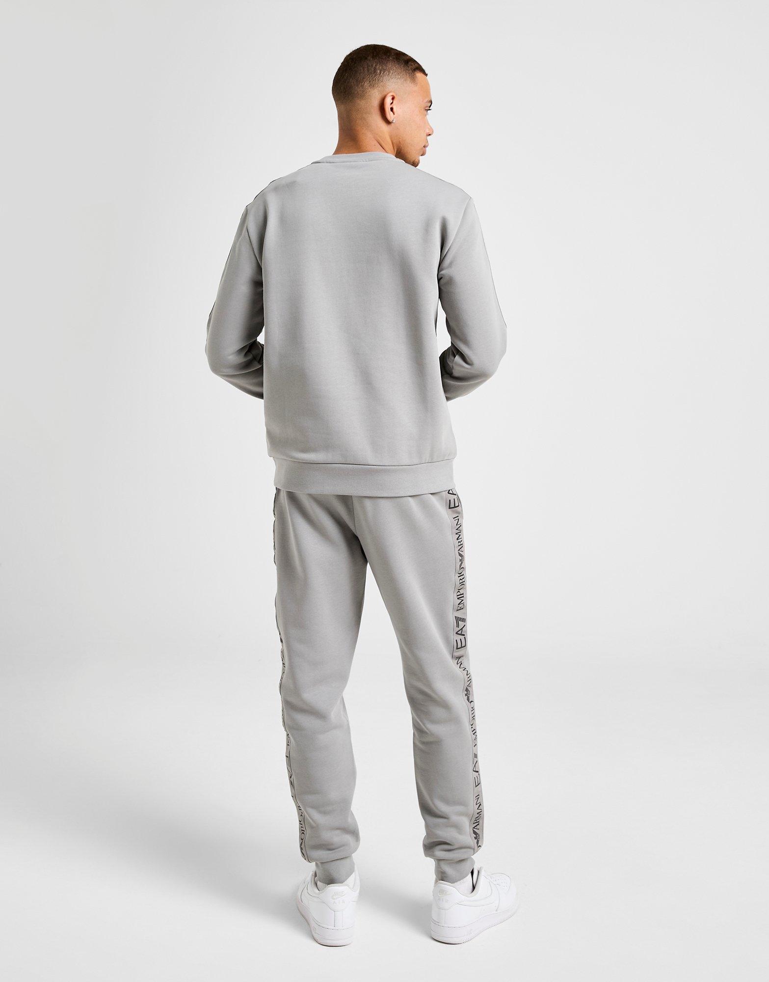 EA7 Emporio Armani Reflective Tape Crew Trainingsanzug