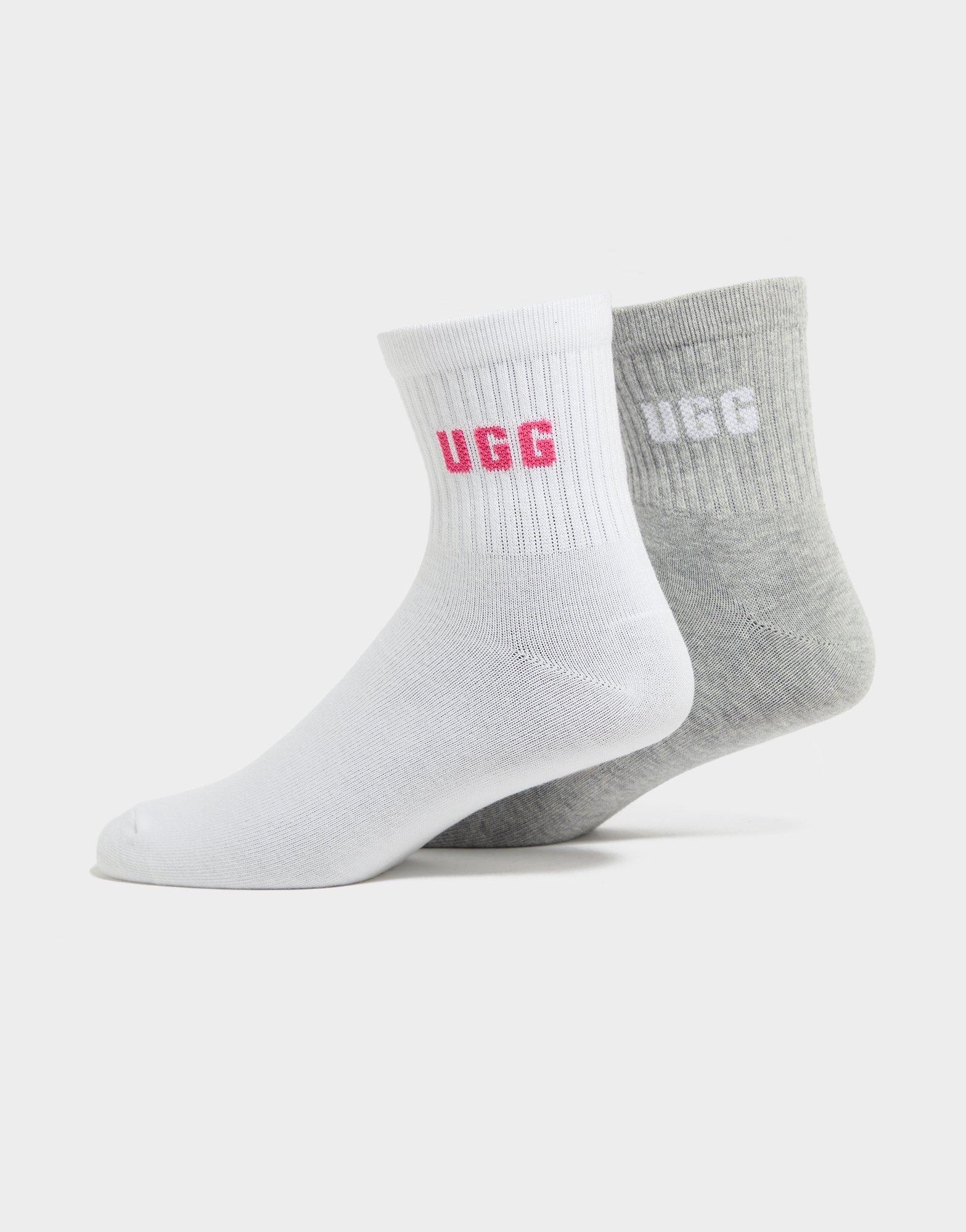 UGG 2-Pack Quinlin Quarter Socks