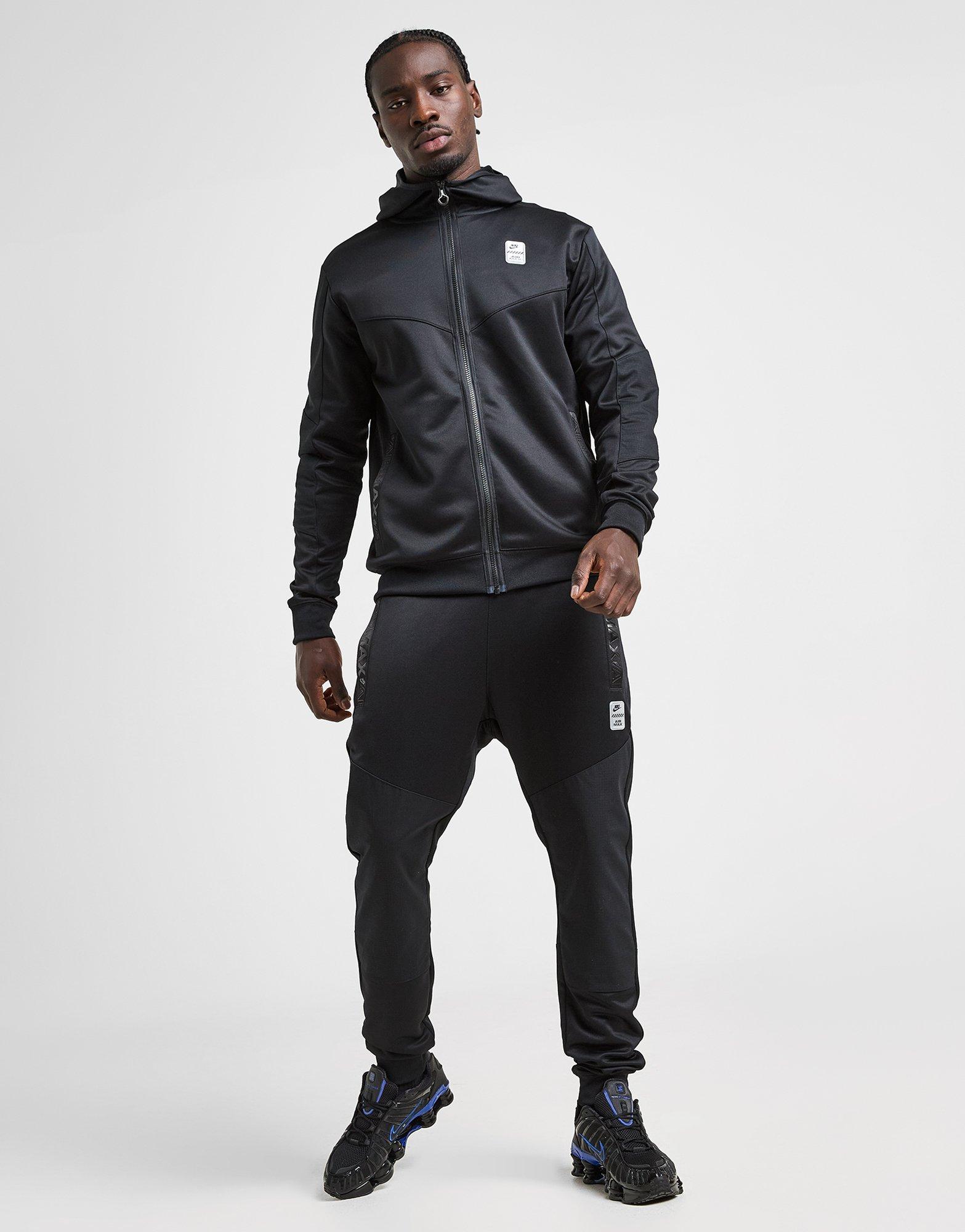 Black Nike Air Max Poly Full Zip Hoodie - JD Sports Global