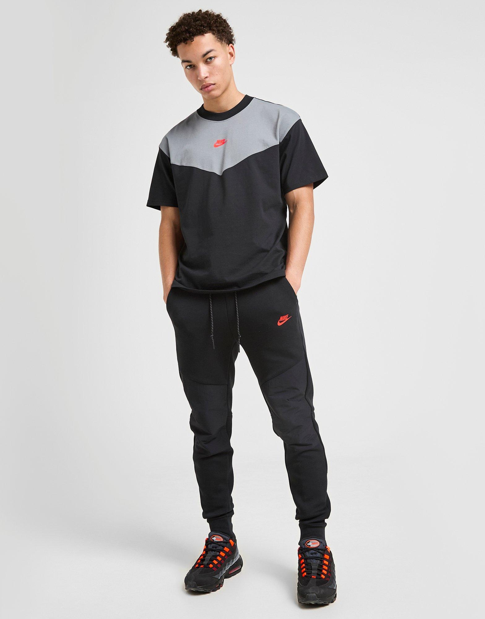 おしゃれ★NIKE Tech Mix T-Shirt Tシャツ Black Nike Tech Mix T-Shirt - JD Sports Global