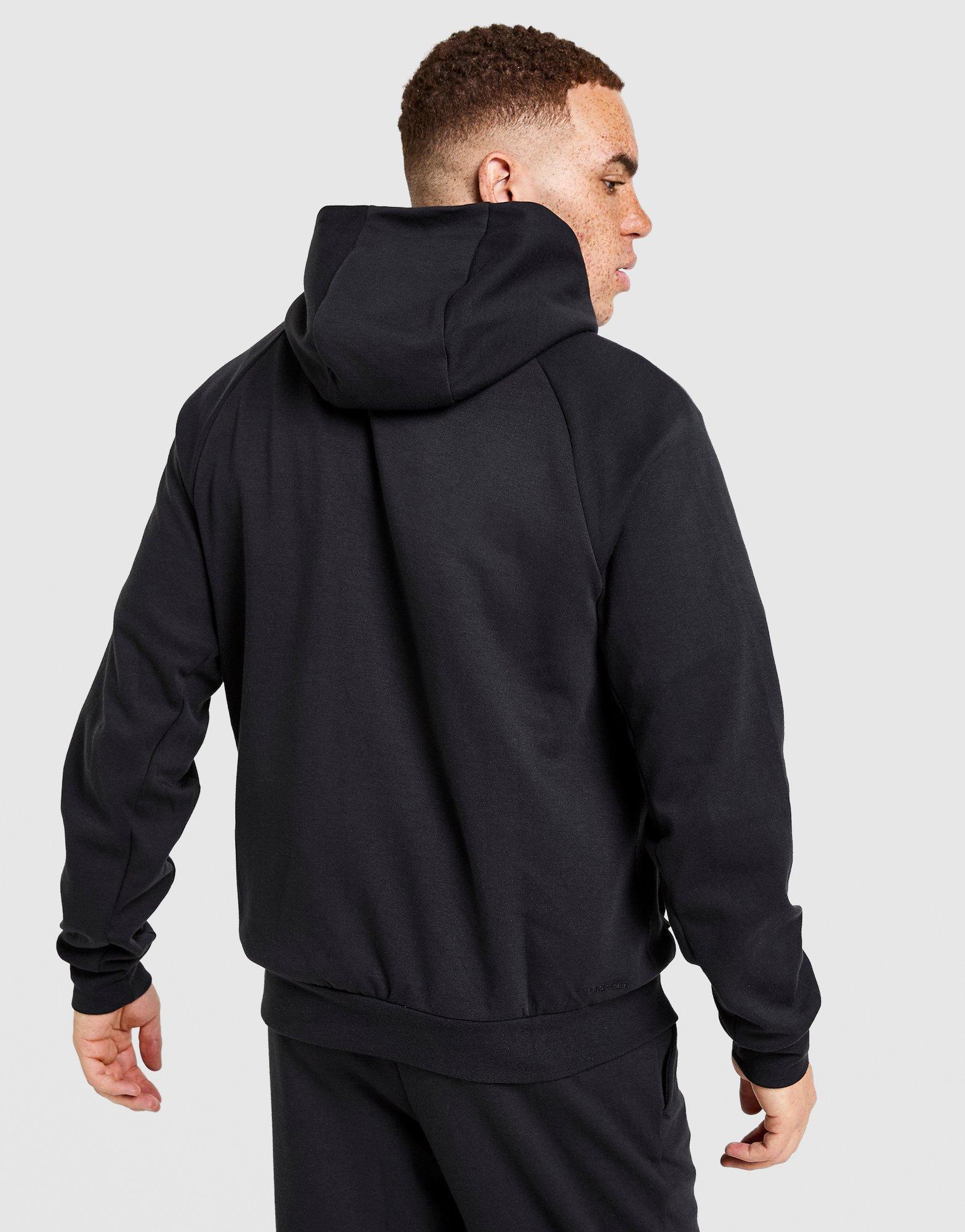 Nike Dri-FIT UV performancehoodie met rits over de hele lengte voor heren Primary Fleece