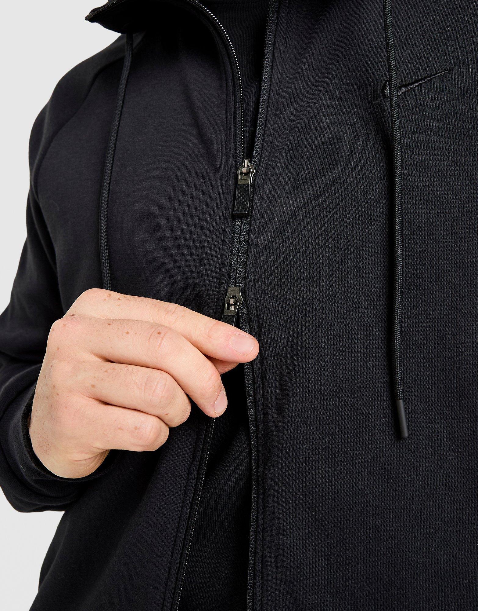 Nike Dri-FIT UV performancehoodie met rits over de hele lengte voor heren Primary Fleece