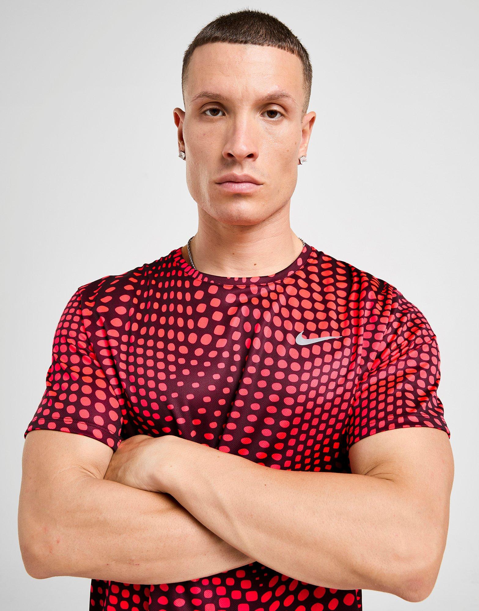 Nike Miler All Over Print T-Shirt