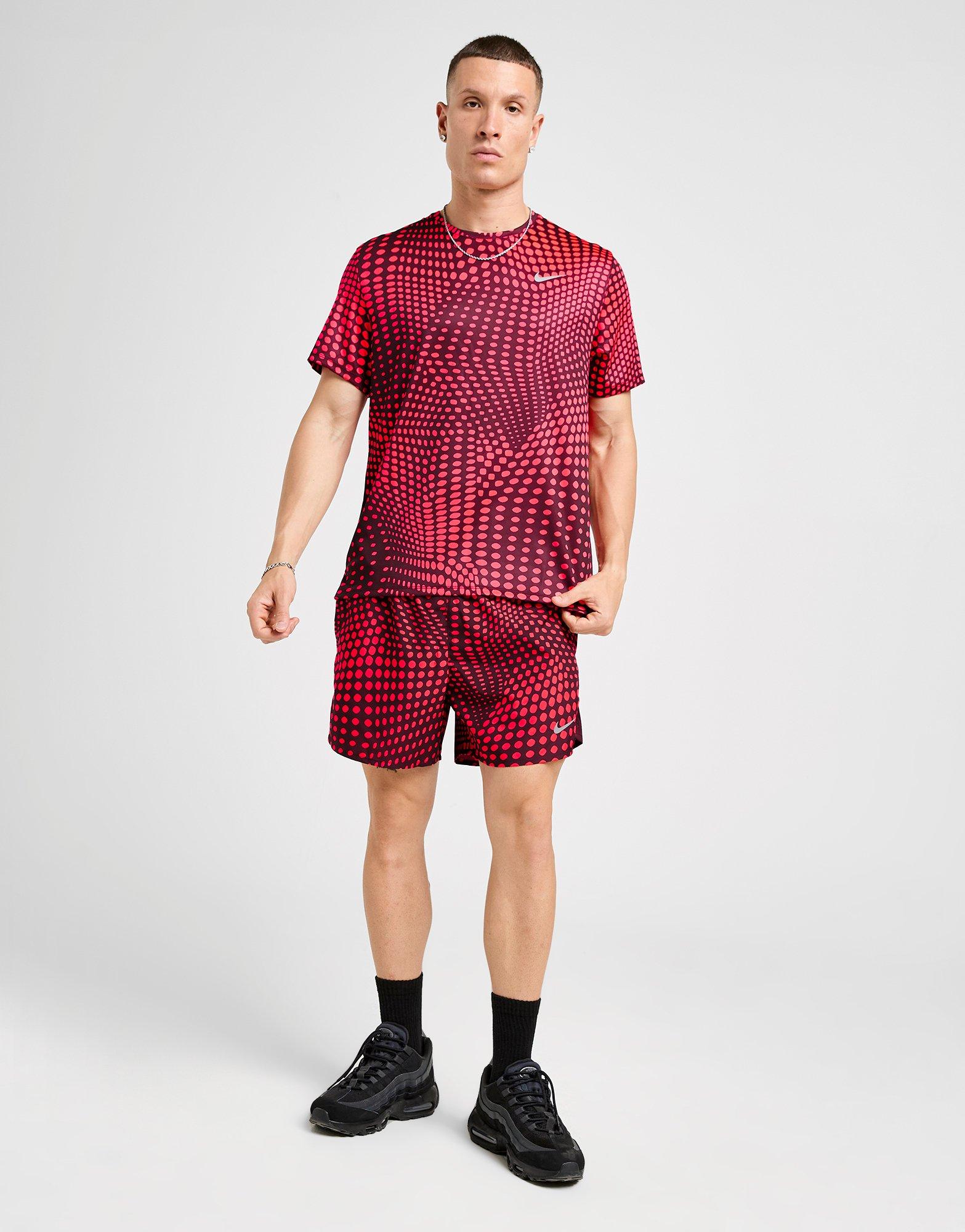 Nike Miler All Over Print T-Shirt