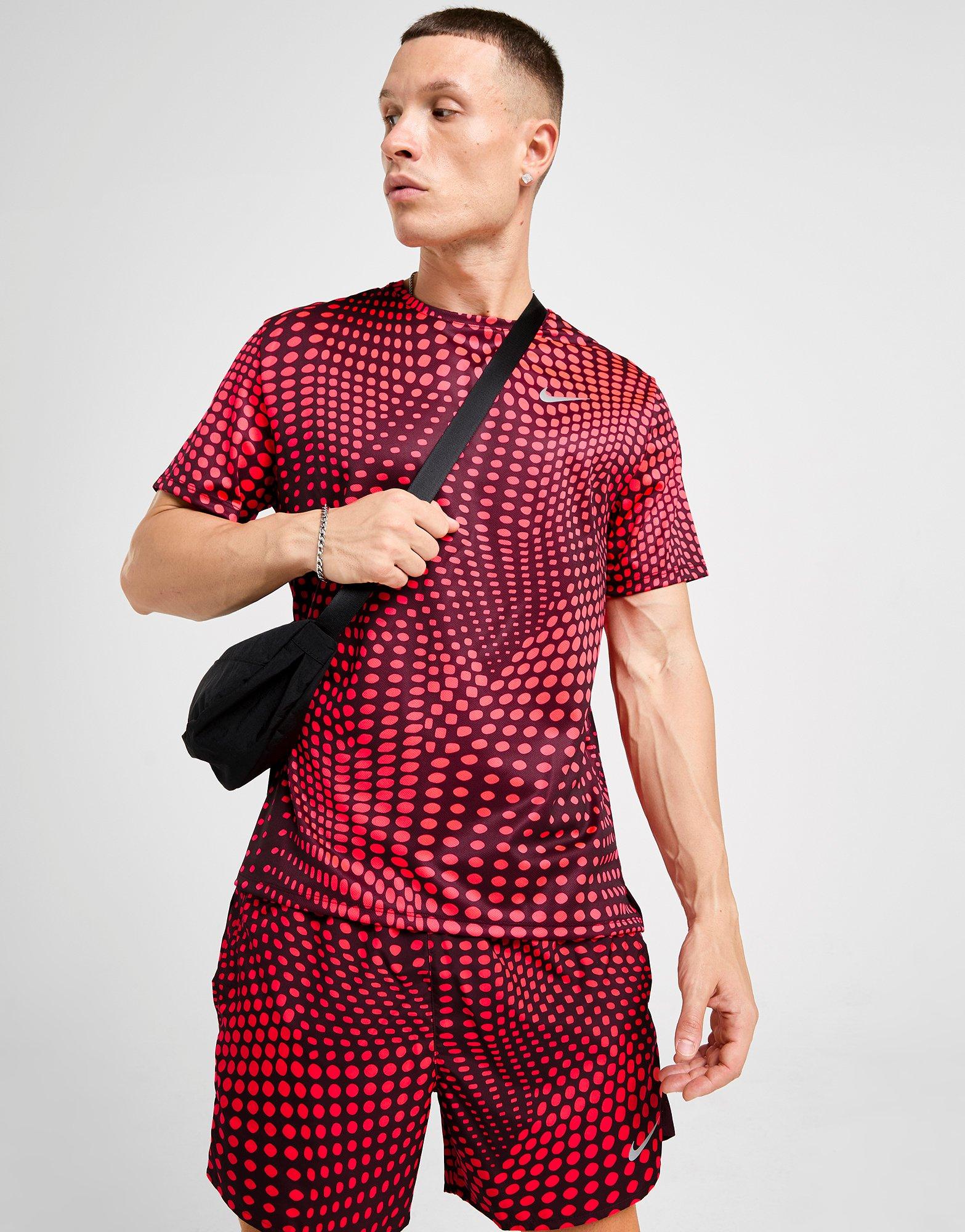 Nike Miler All Over Print T-Shirt