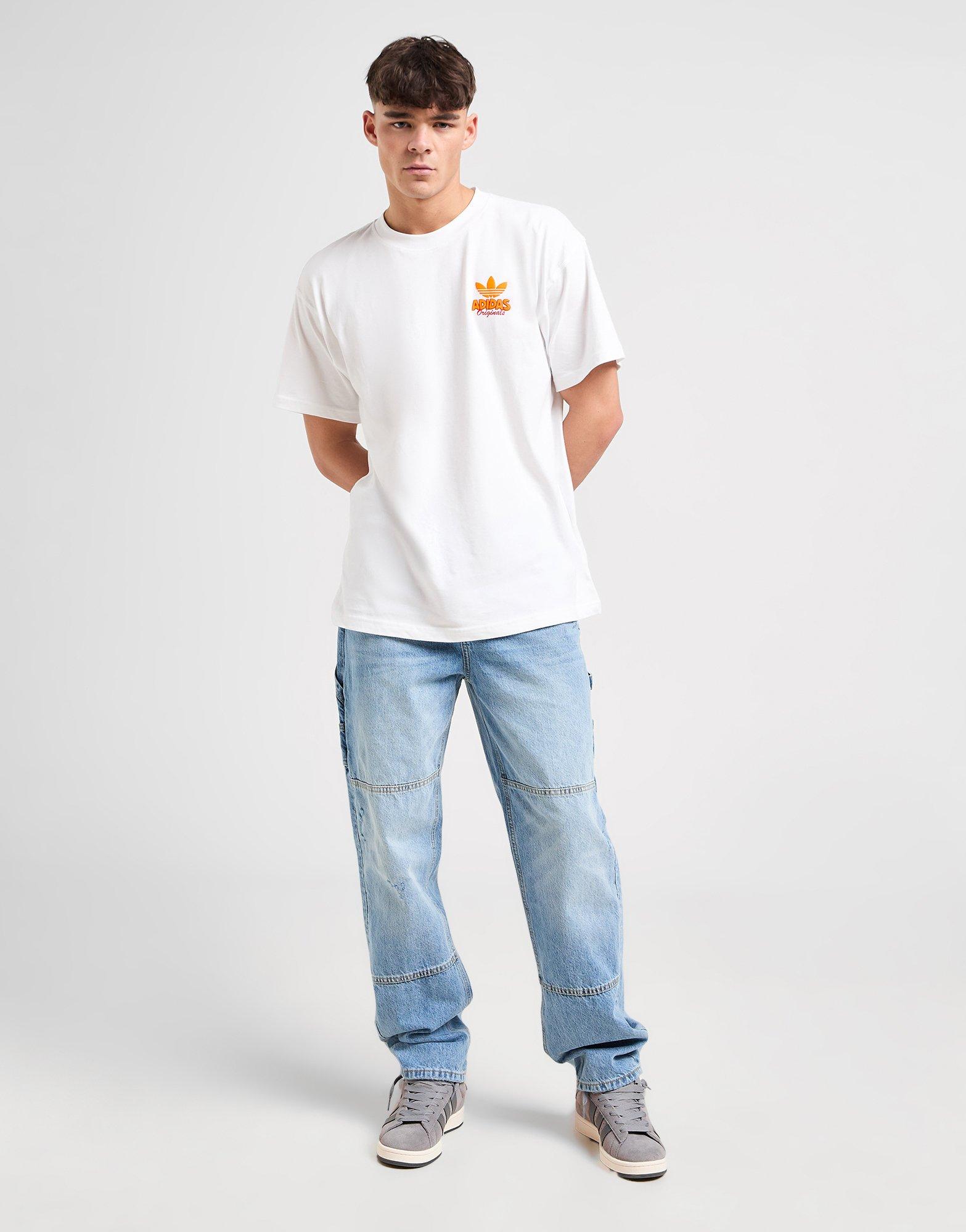 【adidas】Originals Cereal トレフォイルモチーフTシャツ/white White adidas Originals Cereal T-Shirt - JD Sports Global