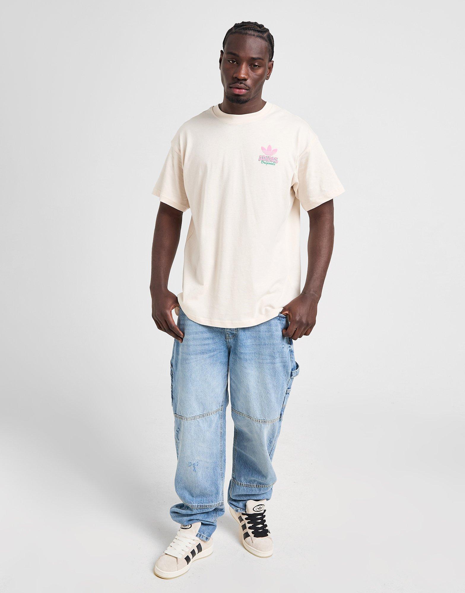 【adidas】Originals Cereal トレフォイルモチーフTシャツ/white White adidas Originals Cereal T-Shirt - JD Sports Global