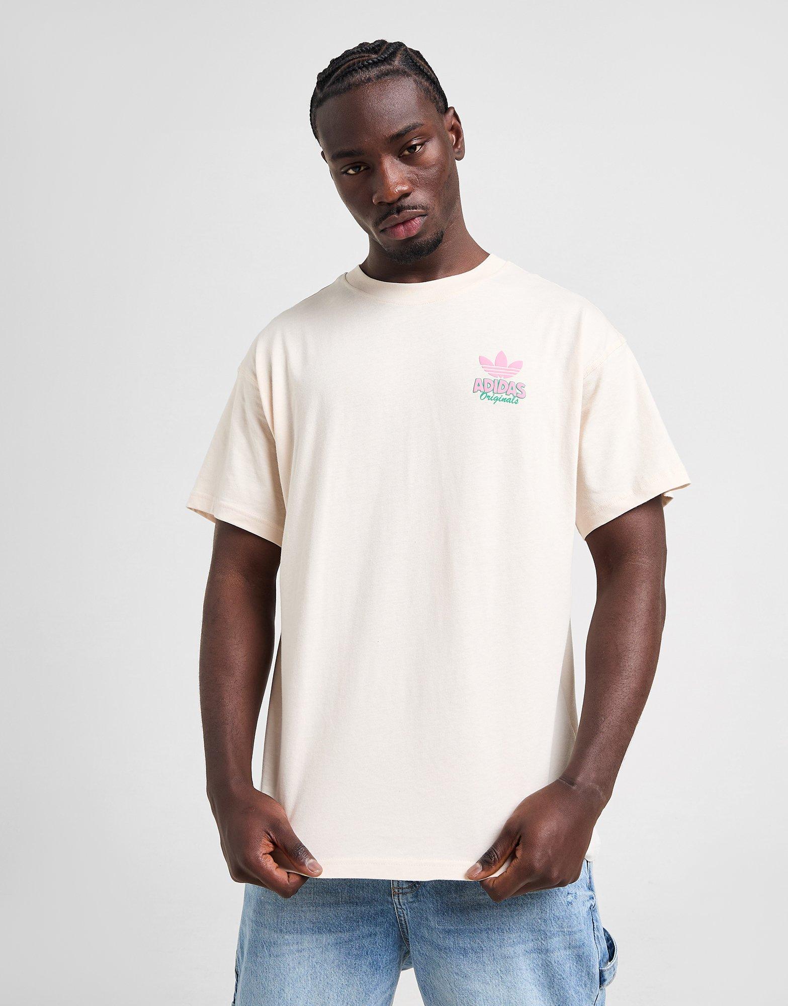 【adidas】Originals Cereal トレフォイルモチーフTシャツ/white White adidas Originals Cereal T-Shirt - JD Sports Global