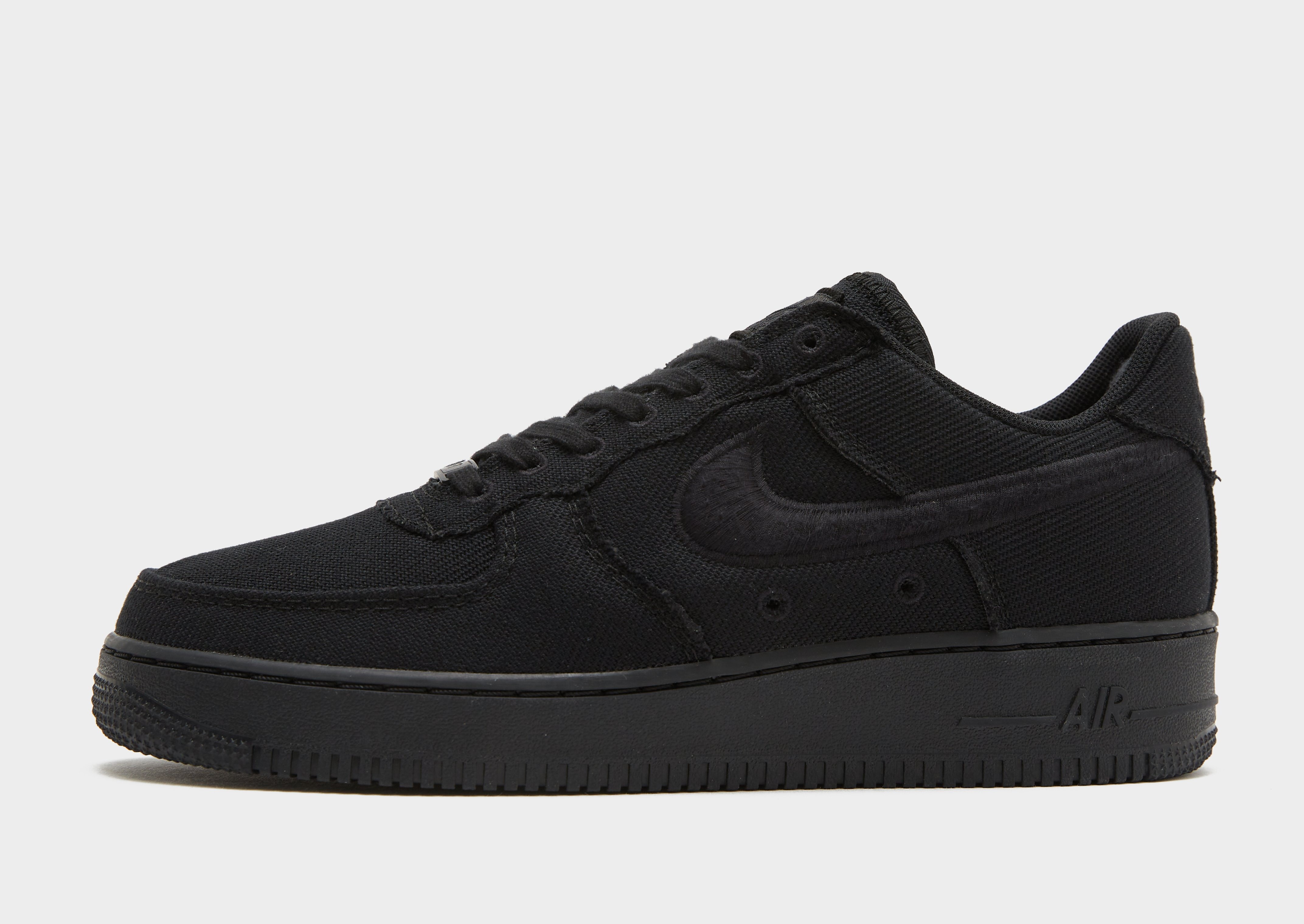 Black Nike Air Force Low Canvas JD Sports UK