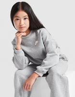 Nike Felpa Girocollo Crop Club Fleece Bambina Junior