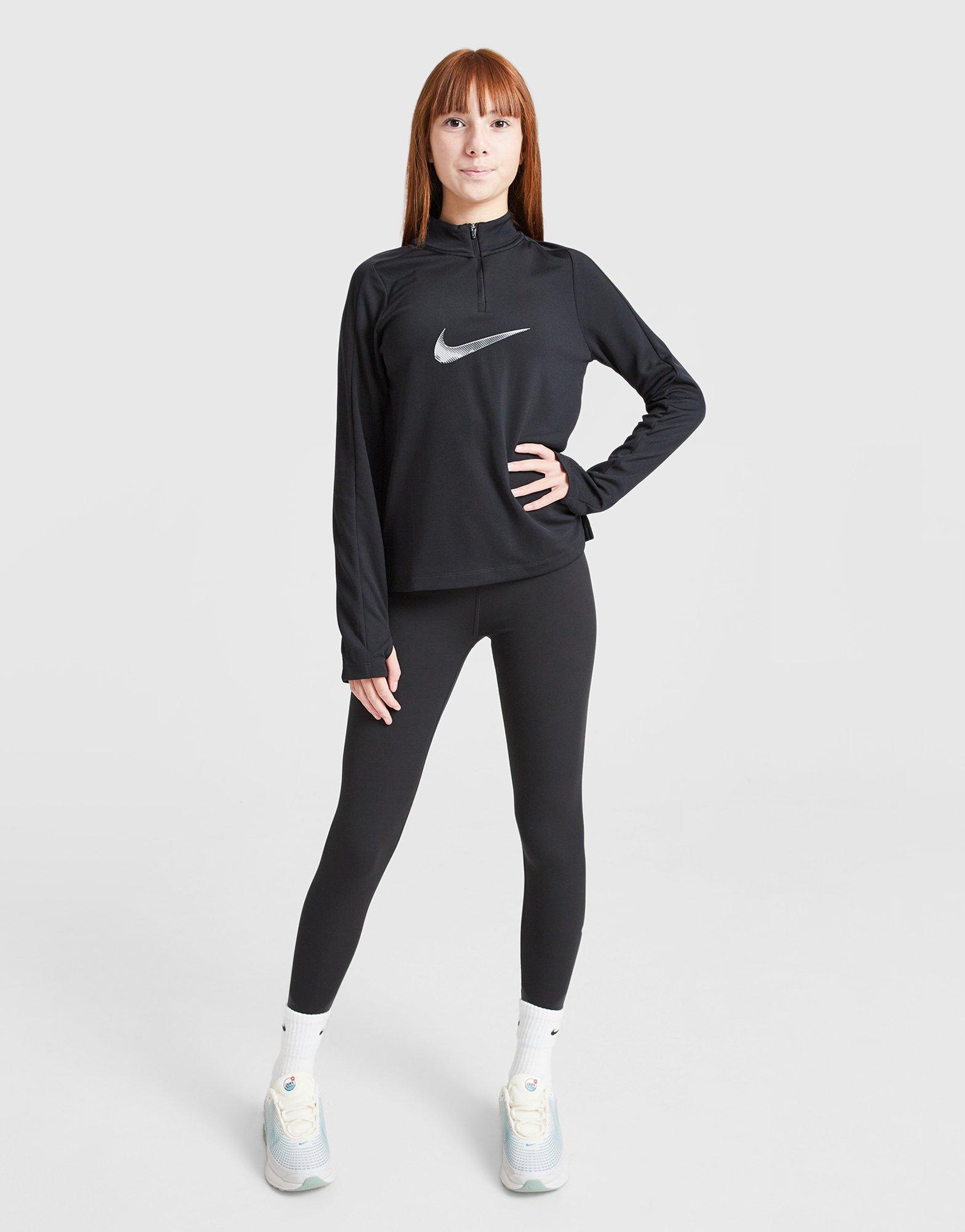 Nike Girls' Swoosh 1/2 Zip Top Junior