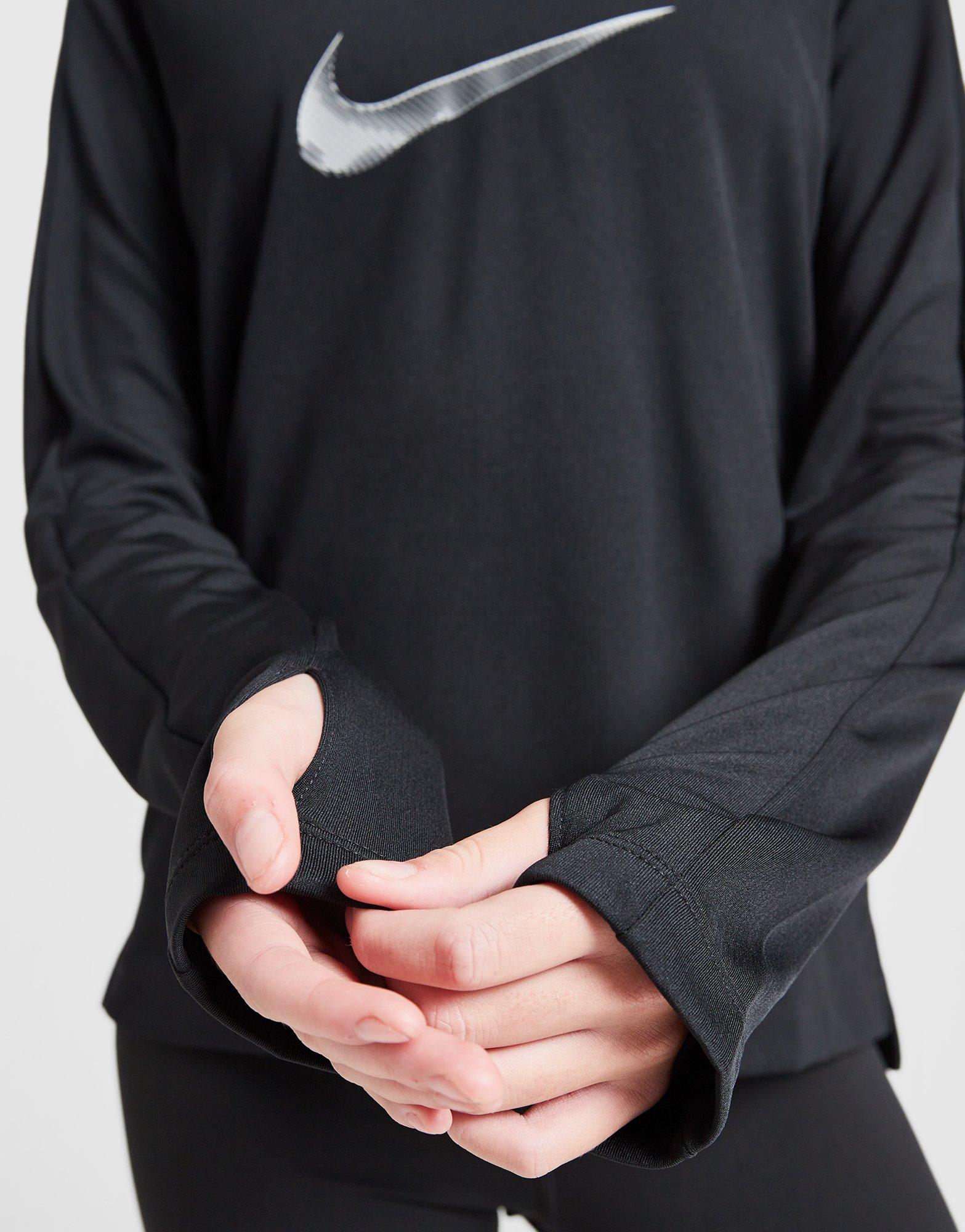 Nike Girls' Swoosh 1/2 Zip Top Junior