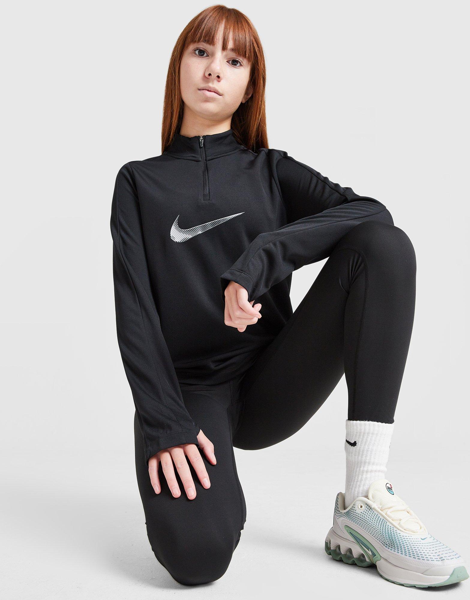Nike Girls' Swoosh 1/2 Zip Top Junior