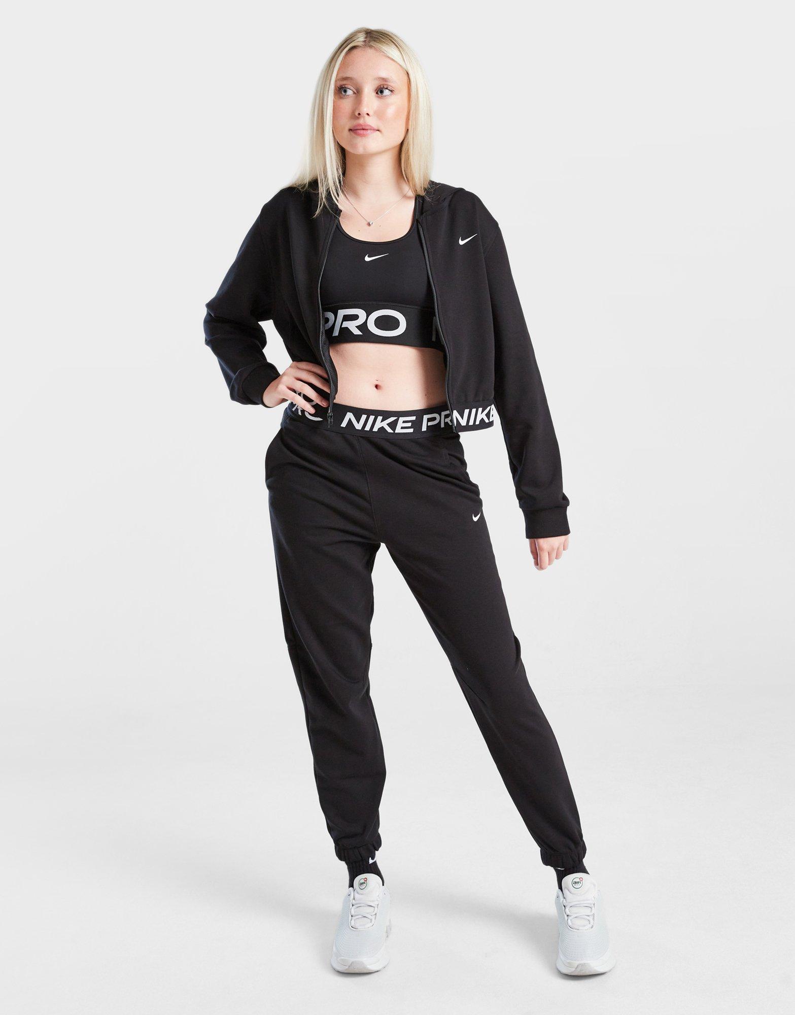 Nike Sweat à capuche zippé Girls' Pro Crop Junior