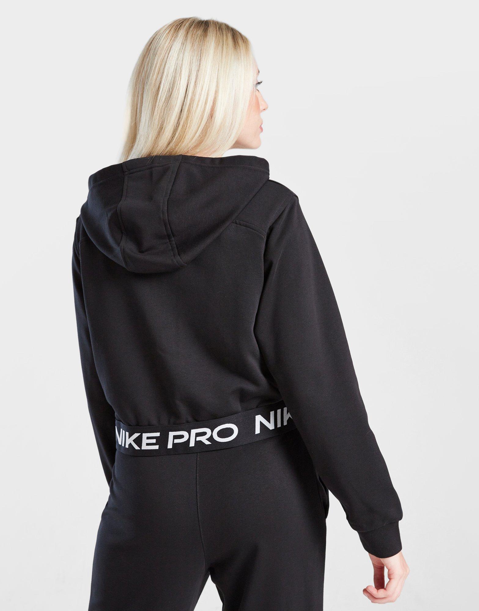 Nike Sweat à capuche zippé Girls' Pro Crop Junior