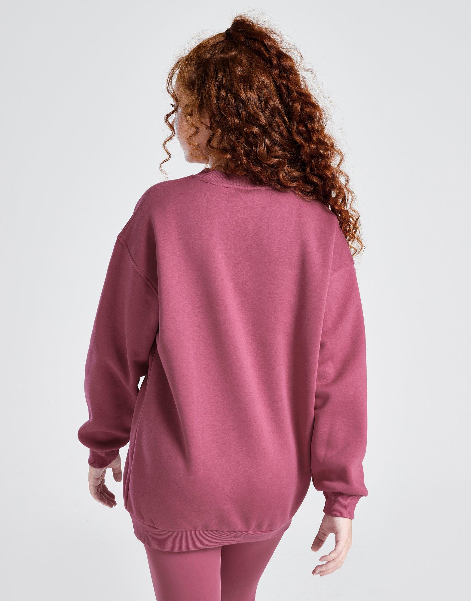 Nike Girls' Club Fleece Crew Sweatshirt Junior