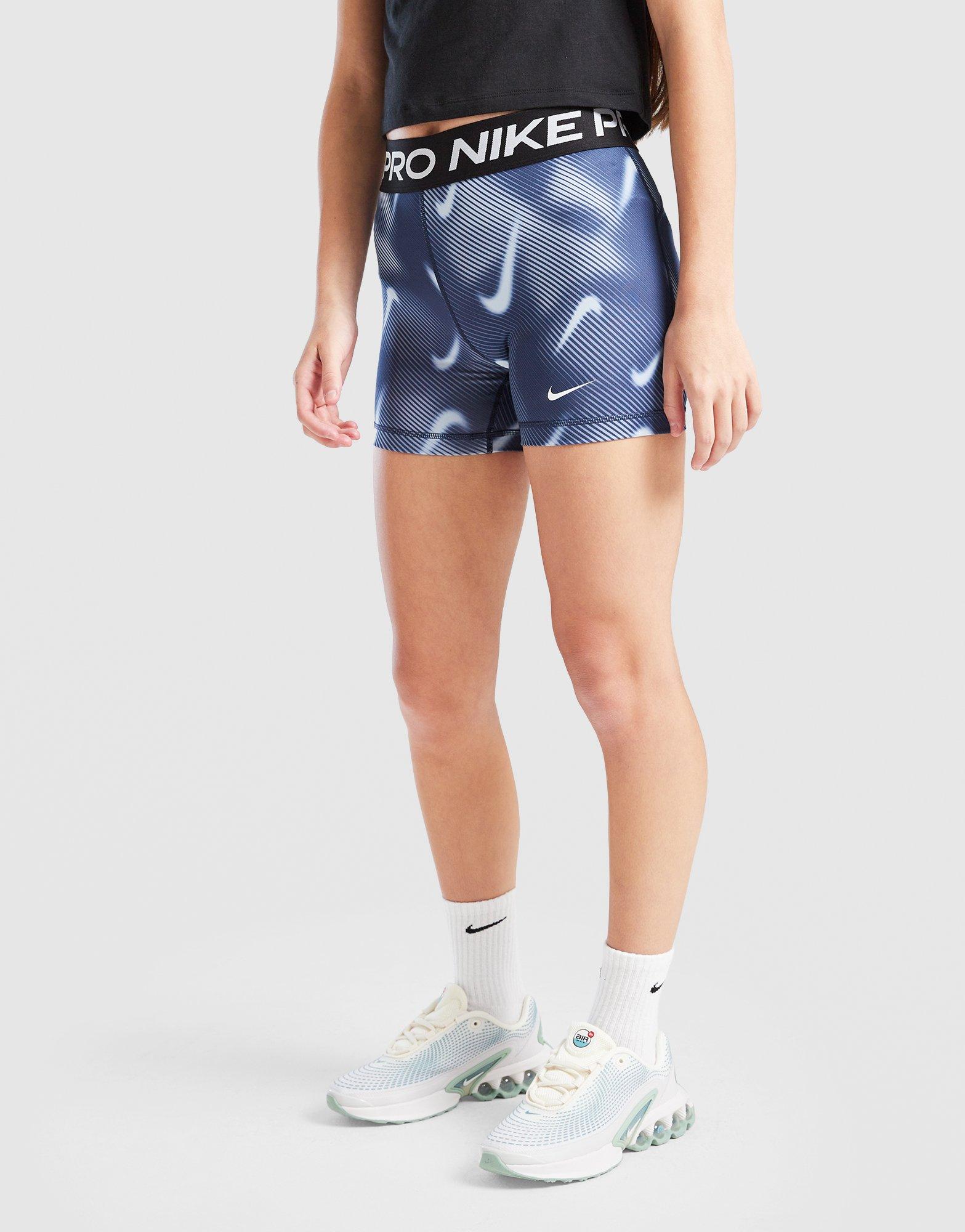 Nike Girls' Swoosh All Over Print Shorts Junior