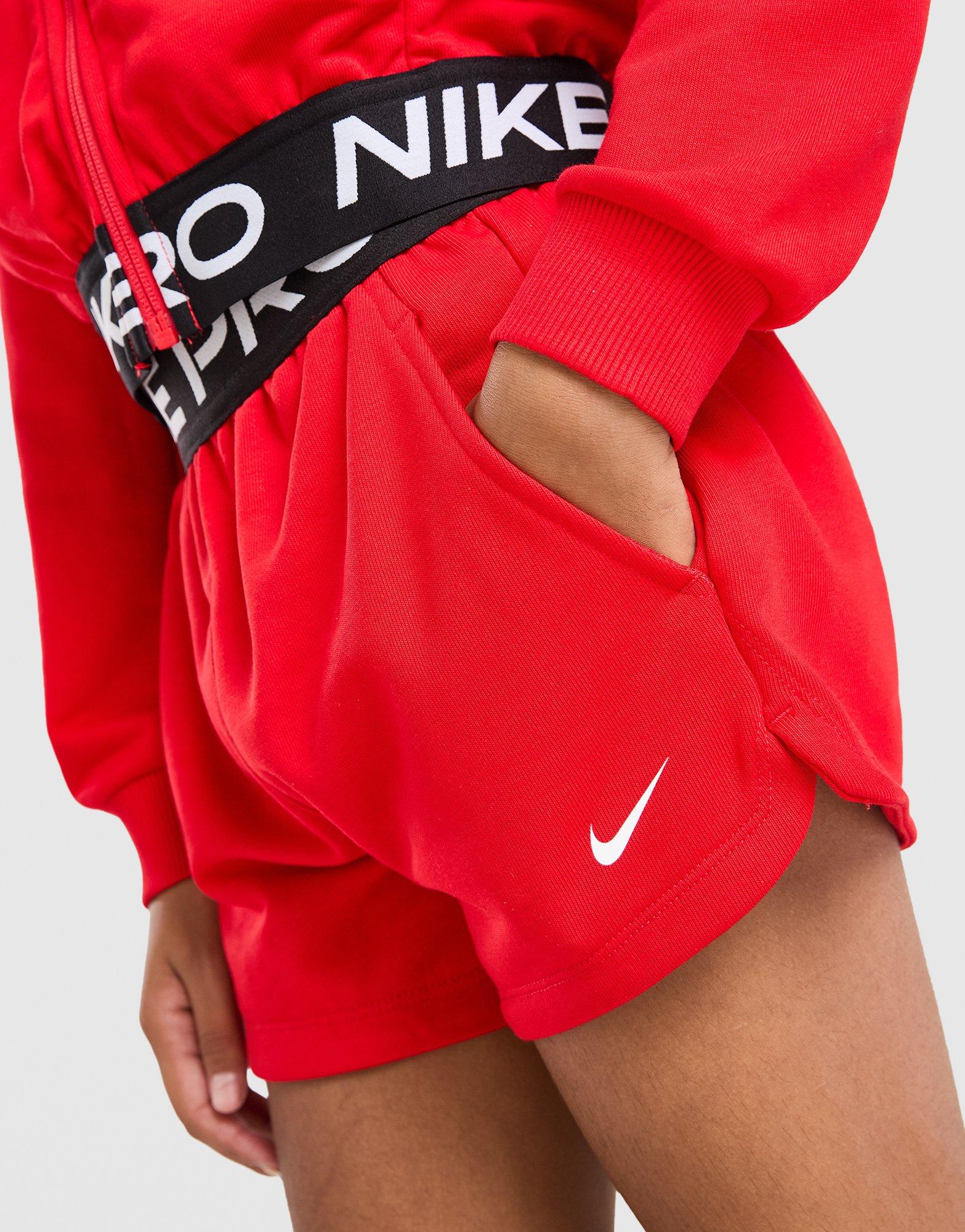 Nike Girls' Dri-FIT Fleece Shorts Junior