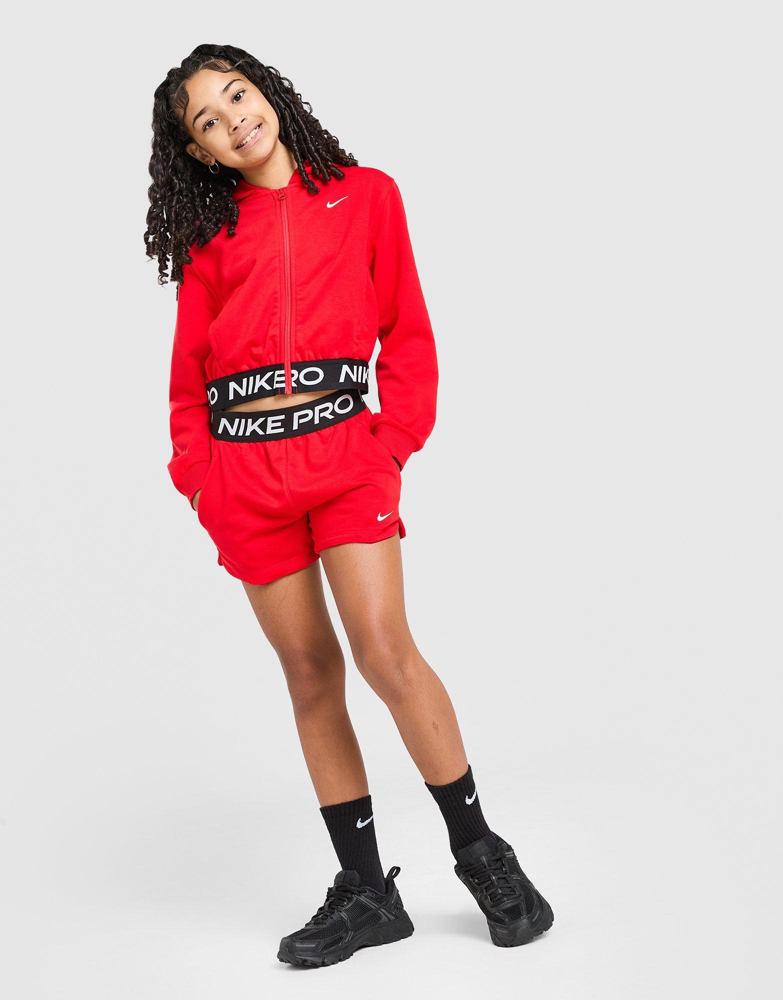 Nike Girls' Dri-FIT Fleece Shorts Junior