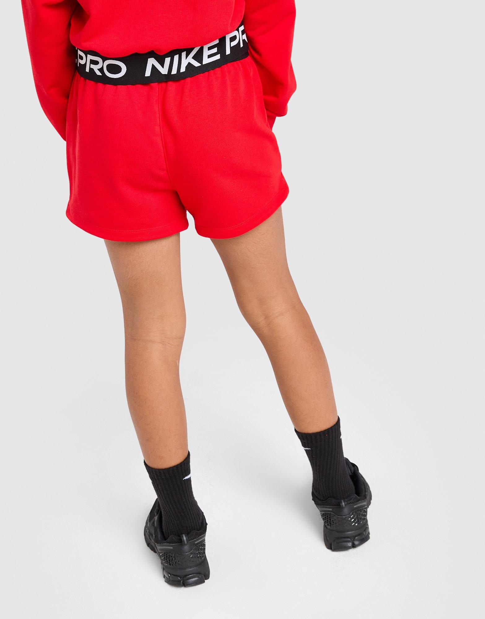 Nike Girls' Dri-FIT Fleece Shorts Junior