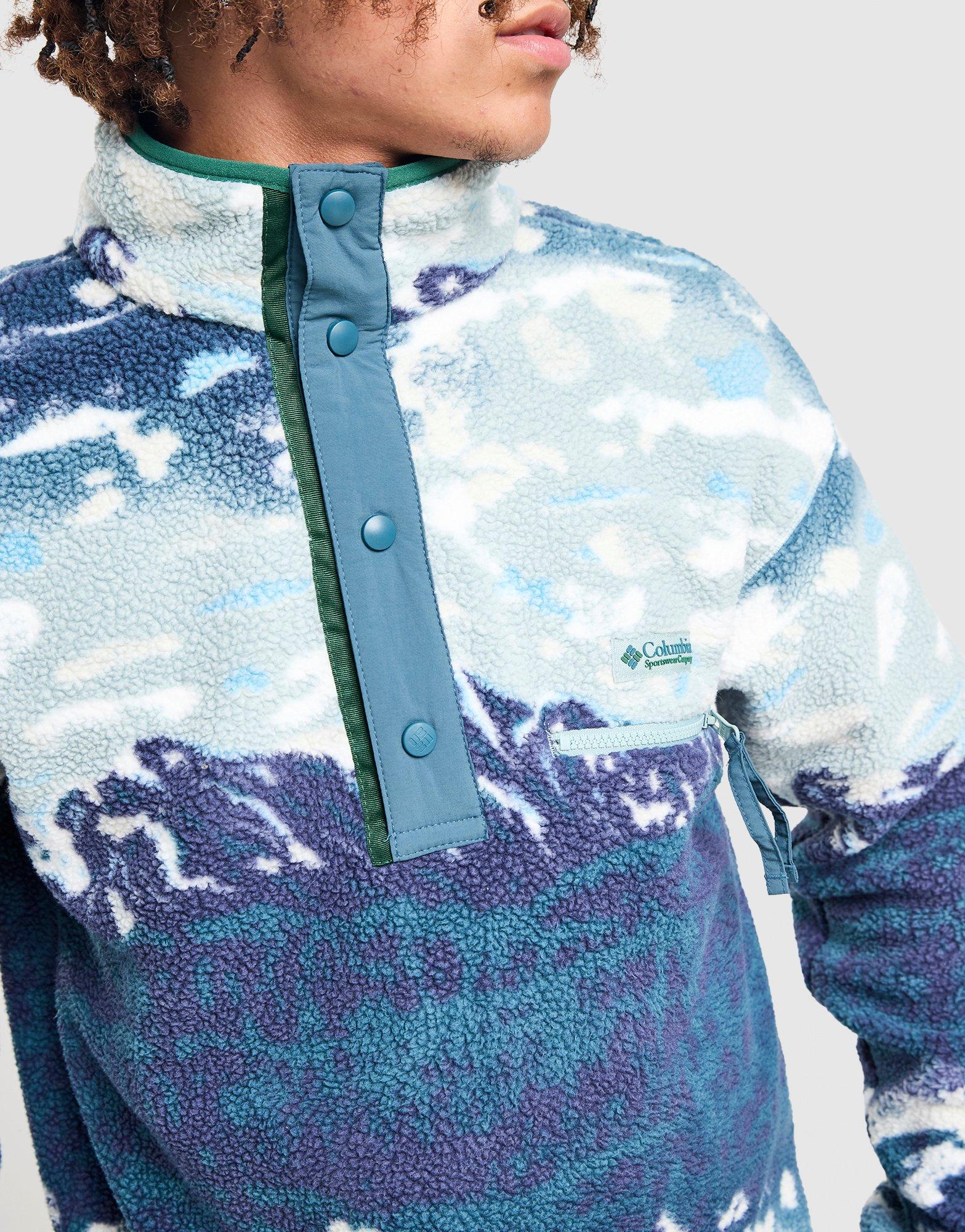 Columbia Helvetia All Over Print 1/2 Snap Fleece
