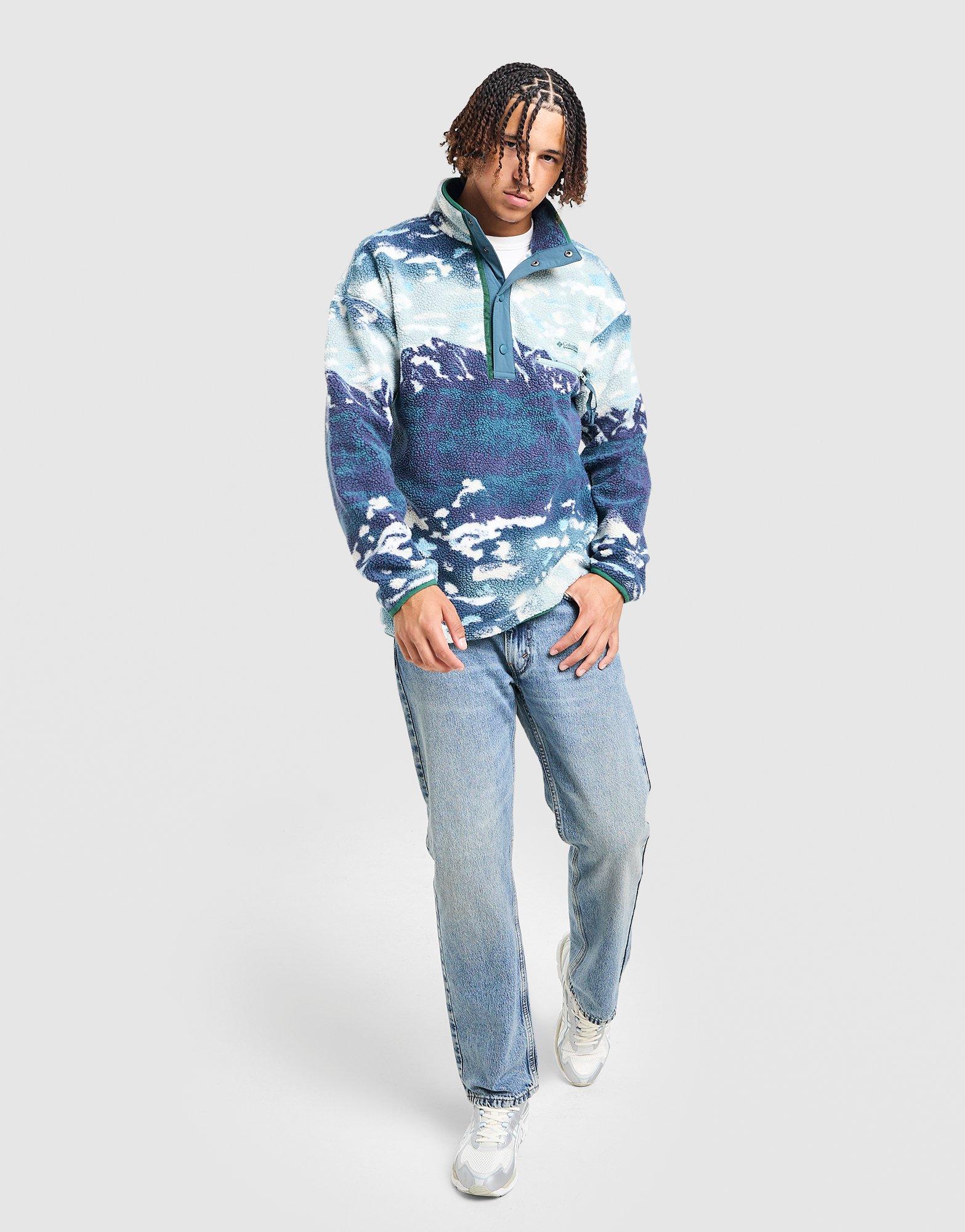 Columbia Helvetia All Over Print 1/2 Snap Fleece