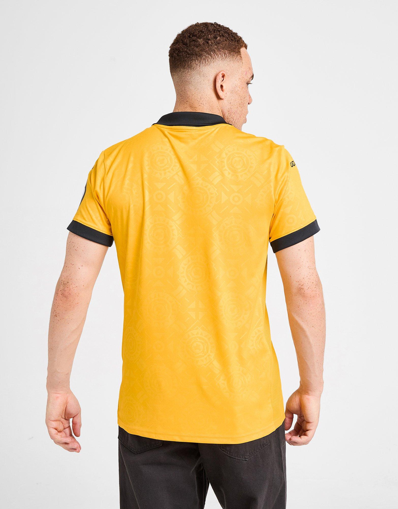 Yellow SUDU Wolverhampton Wanderers FC 2025/26 Home Shirt