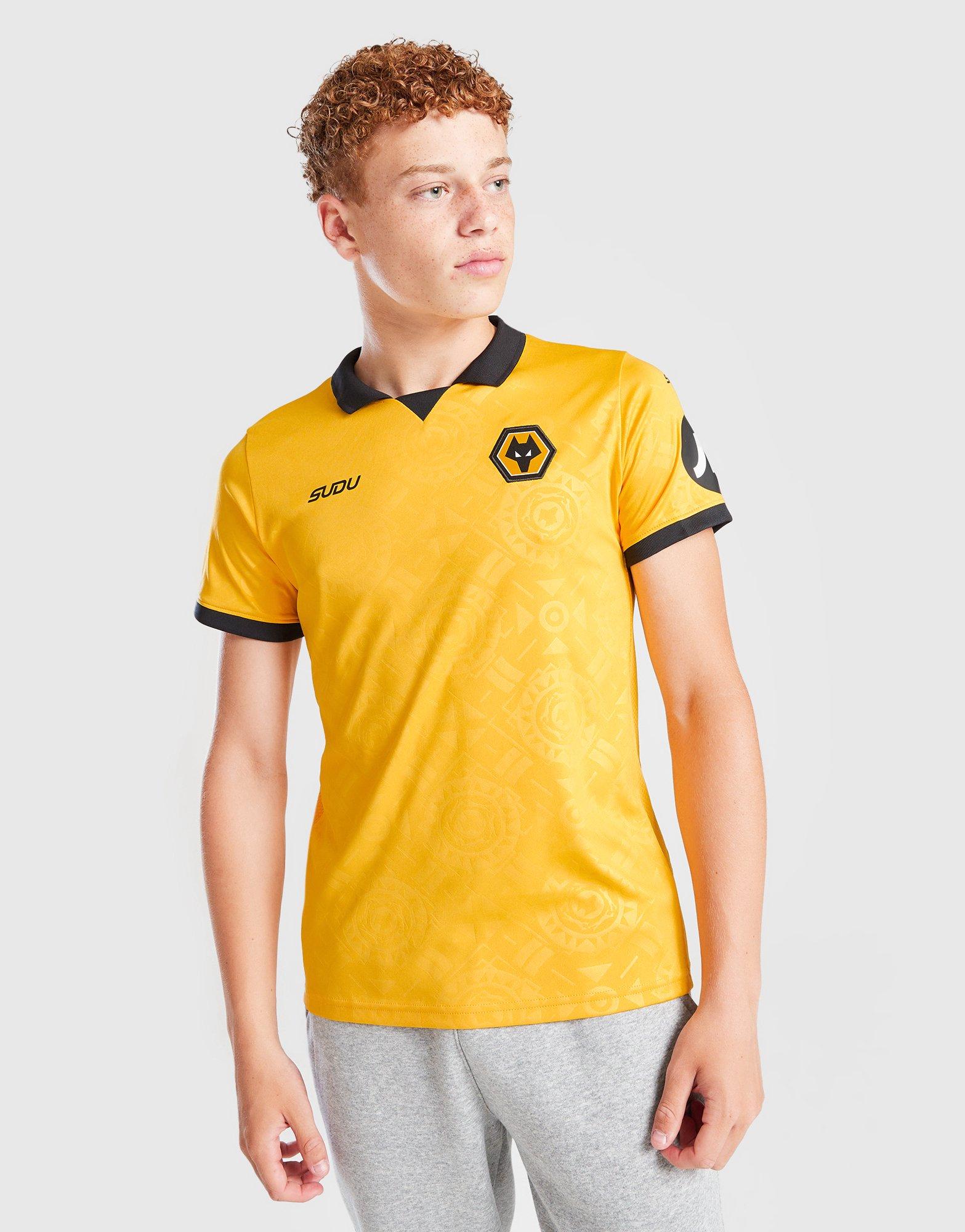 SUDU Camiseta Wolverhampton Wanderers FC 2025/26 primera equipación Júnior