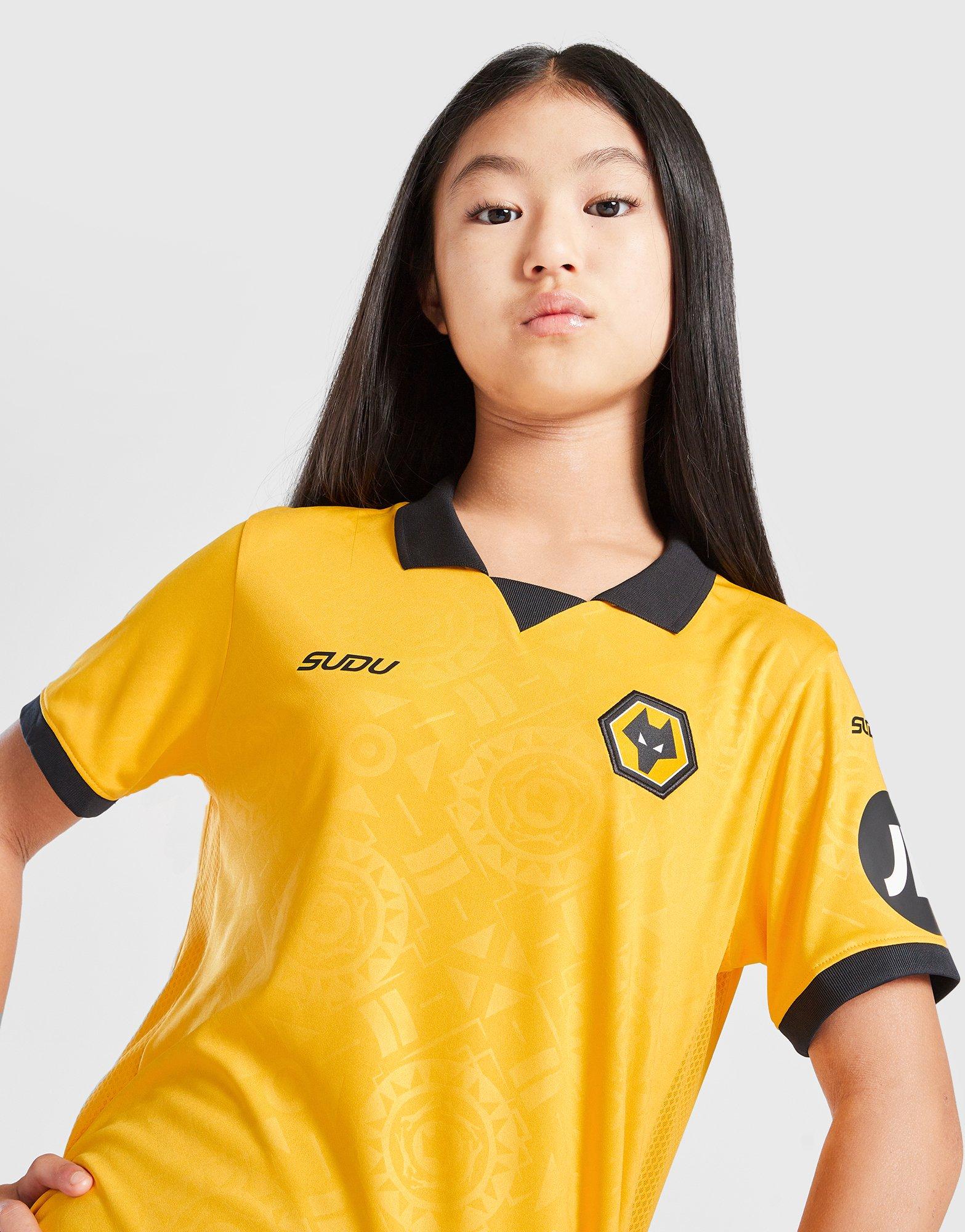 SUDU Camiseta Wolverhampton Wanderers FC 2025/26 primera equipación Júnior