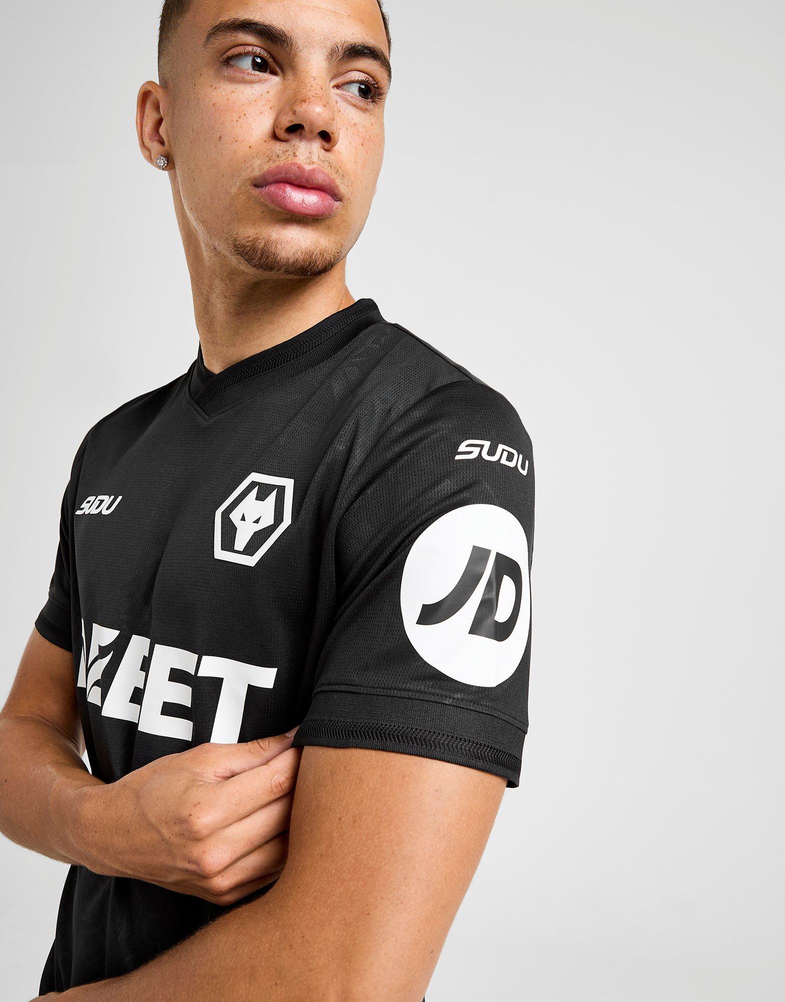 Black SUDU Wolverhampton Wanderers FC 25/26 Goalkeeper Shirt - JD