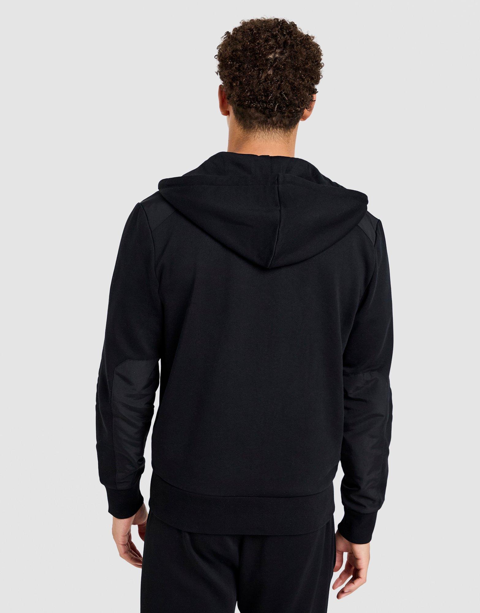 Fred Perry Badge Full Zip Panel Hoodie