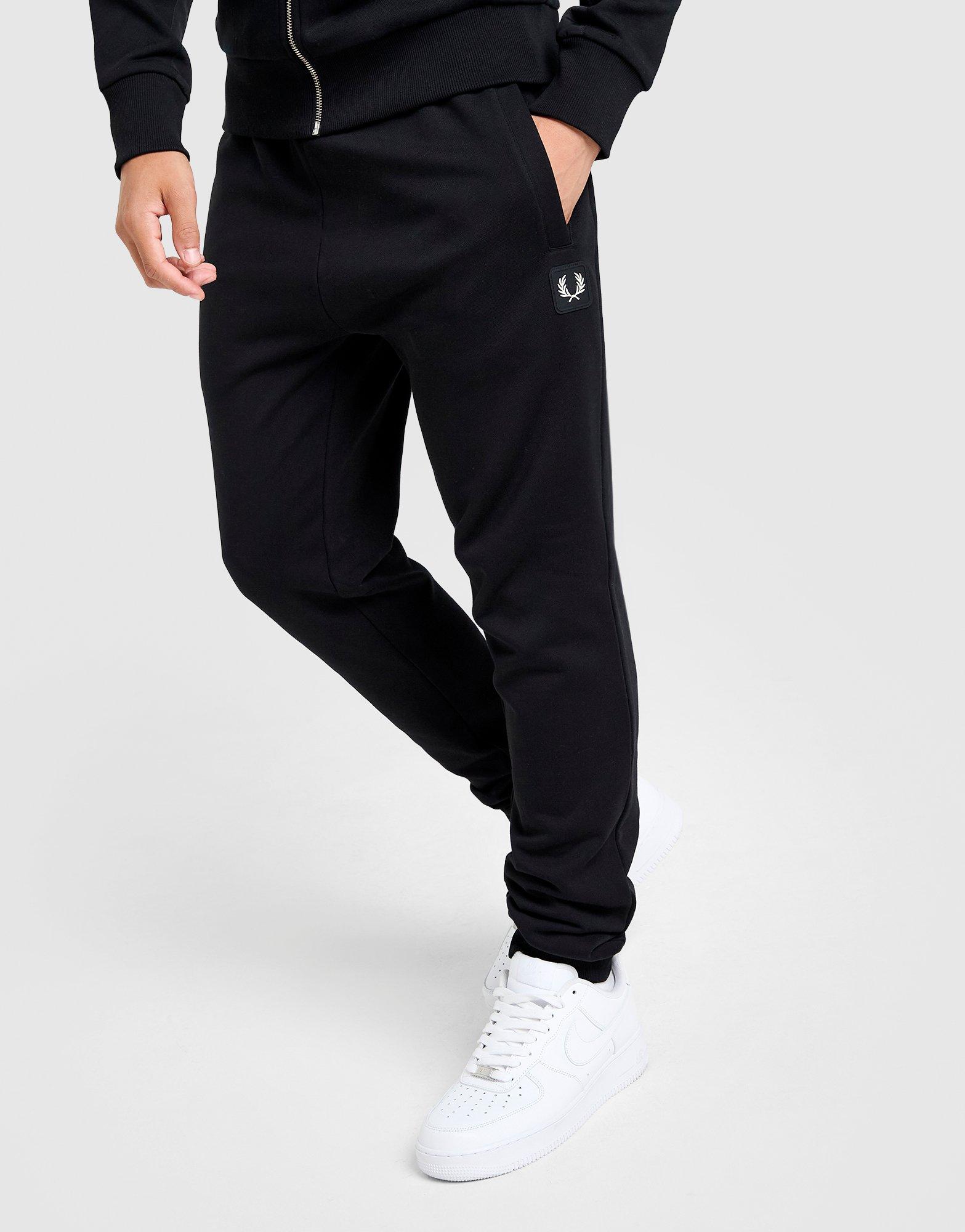 Fred Perry Badge Cuffed Joggers