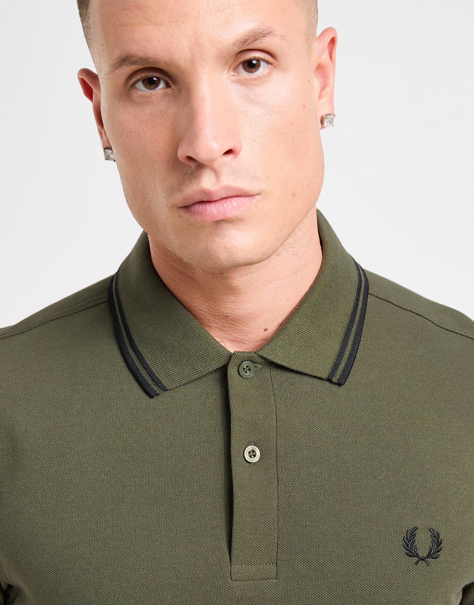 Fred Perry Twin Tipped Short Sleeve Polo Shirt Heren