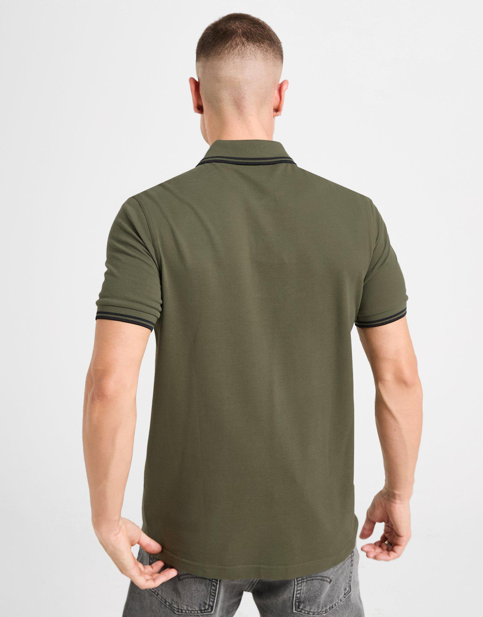 Fred Perry Twin Tipped Short Sleeve Polo Shirt Heren