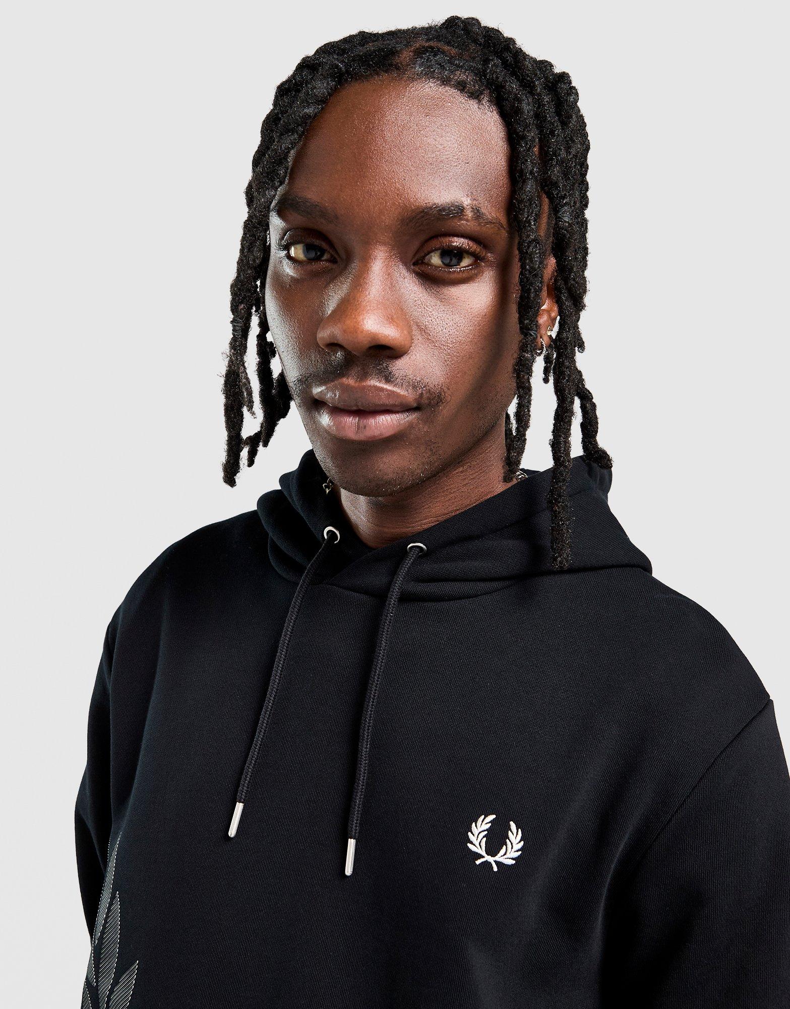 Fred Perry Oversized Laurel Wreath Hoodie