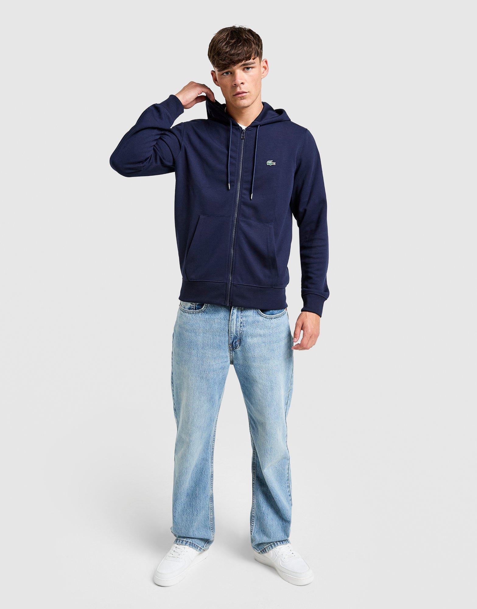 Lacoste Double Knit Full Zip Hoodie
