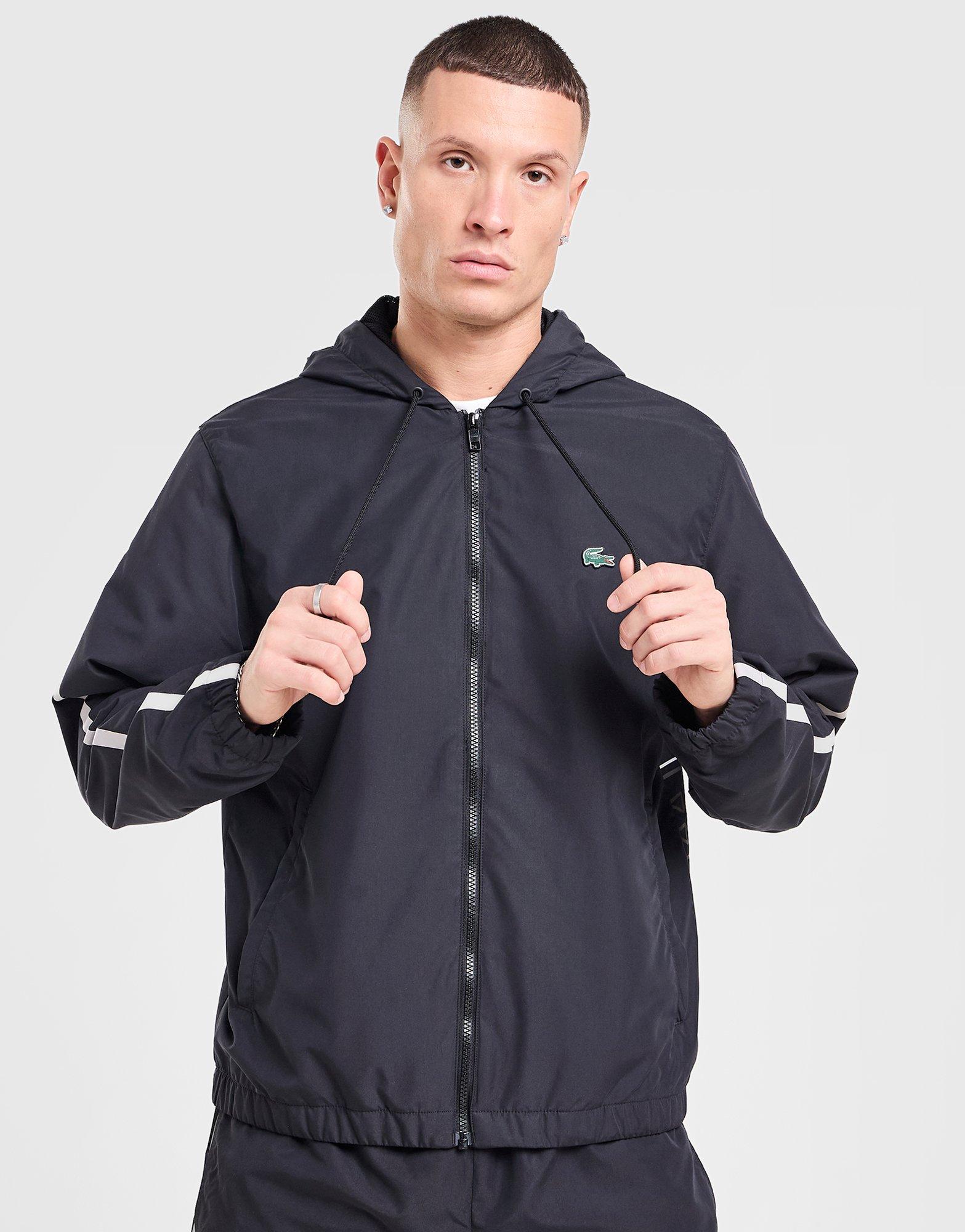 Lacoste Crocodile Woven Hooded Tracksuit