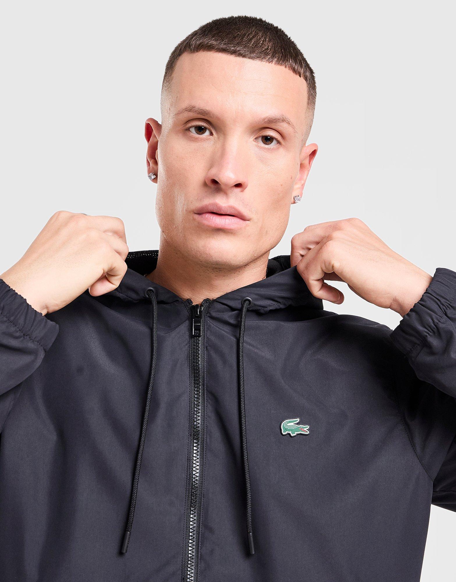 Lacoste Crocodile Woven Hooded Tracksuit