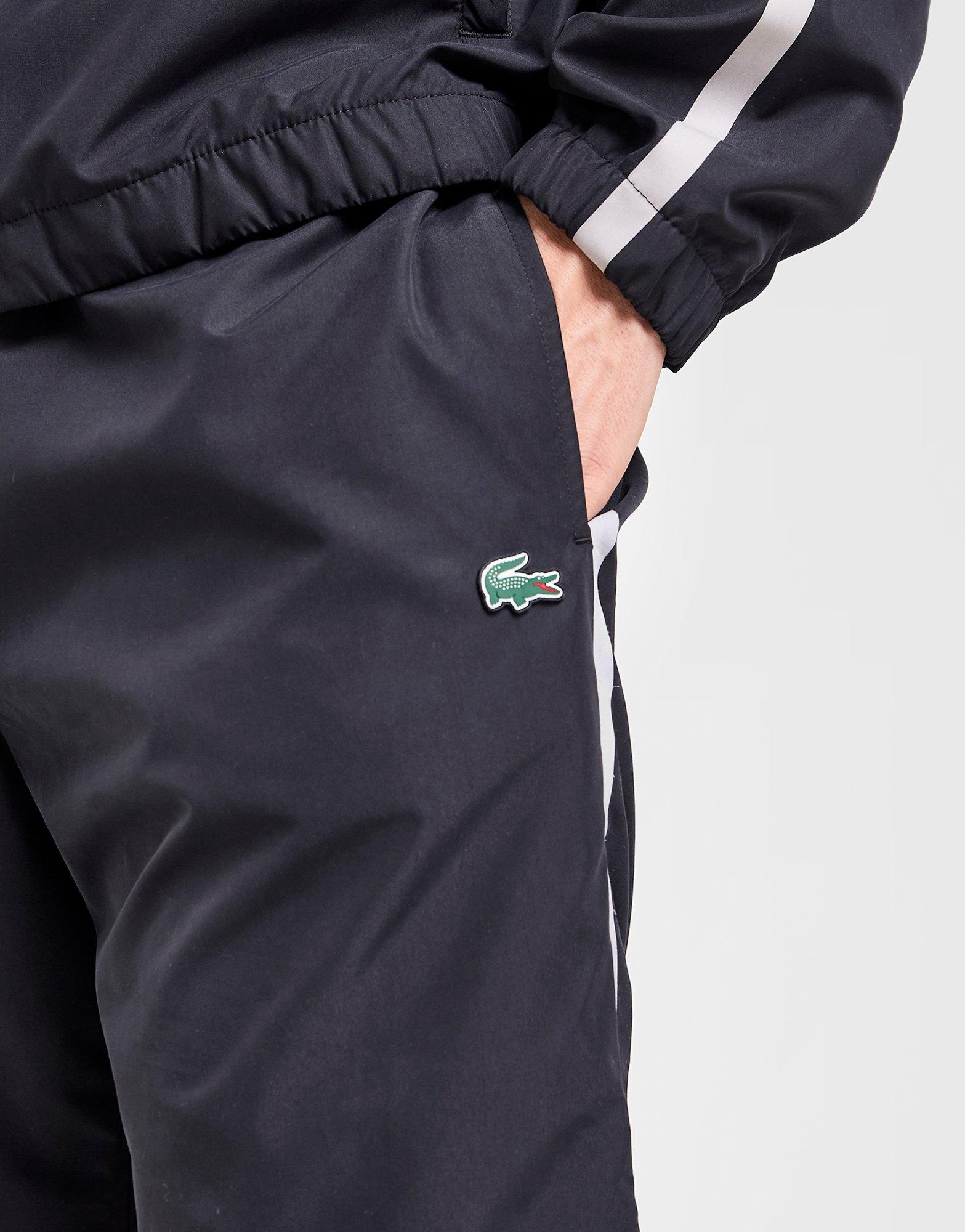 Lacoste Crocodile Woven Hooded Tracksuit