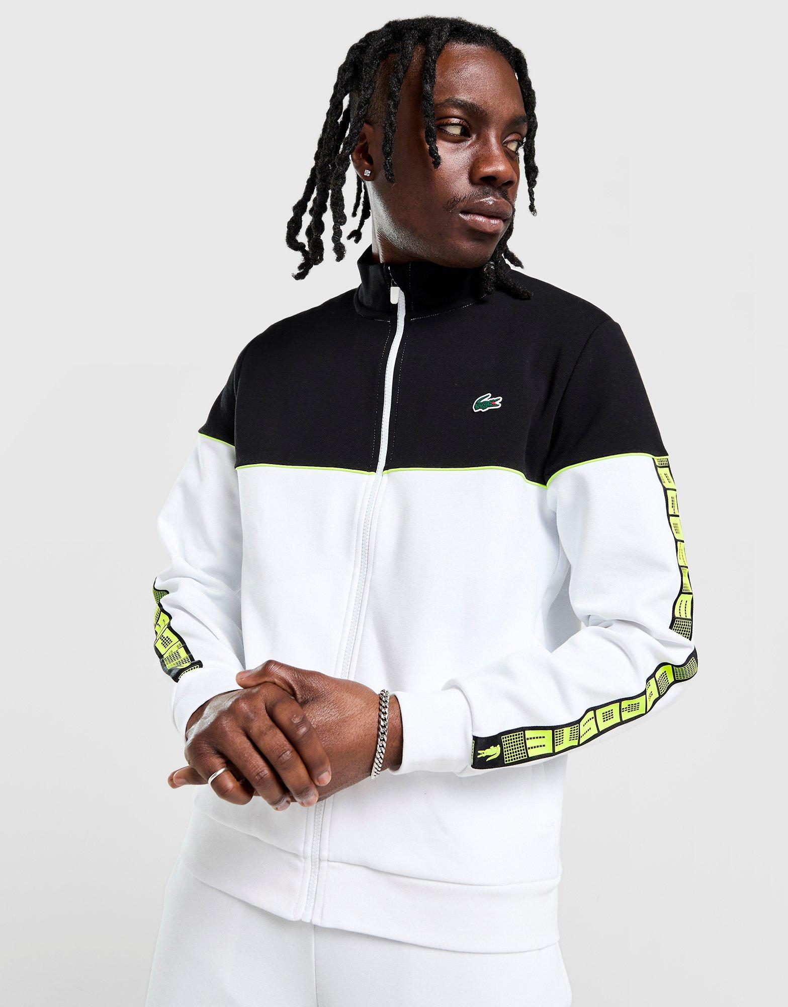 Lacoste Grid Tape Track Top