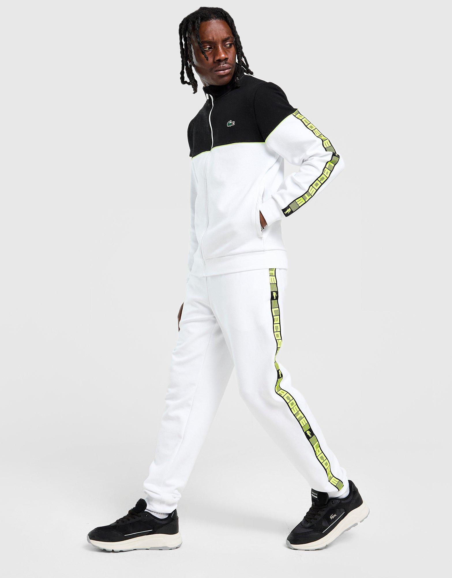 Lacoste Grid Tape Track Top