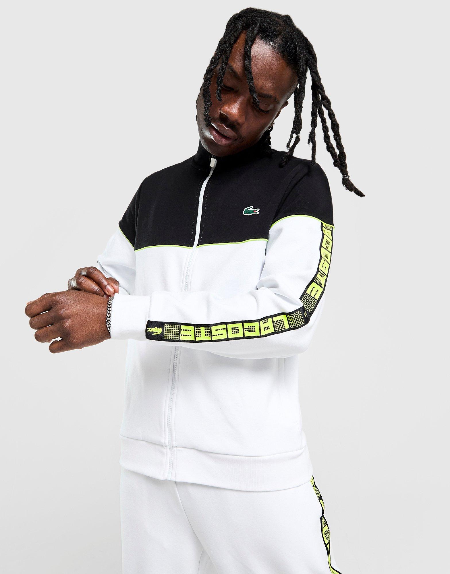 Lacoste Giacca Track Grid Tape