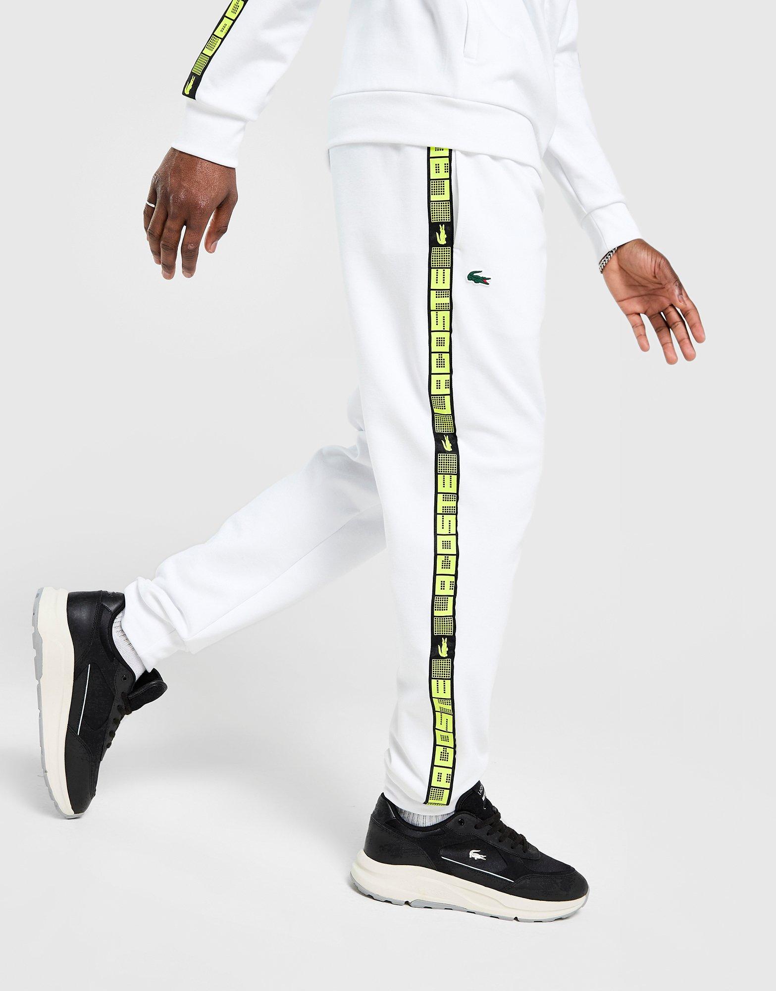 Lacoste Grid Tape Joggers