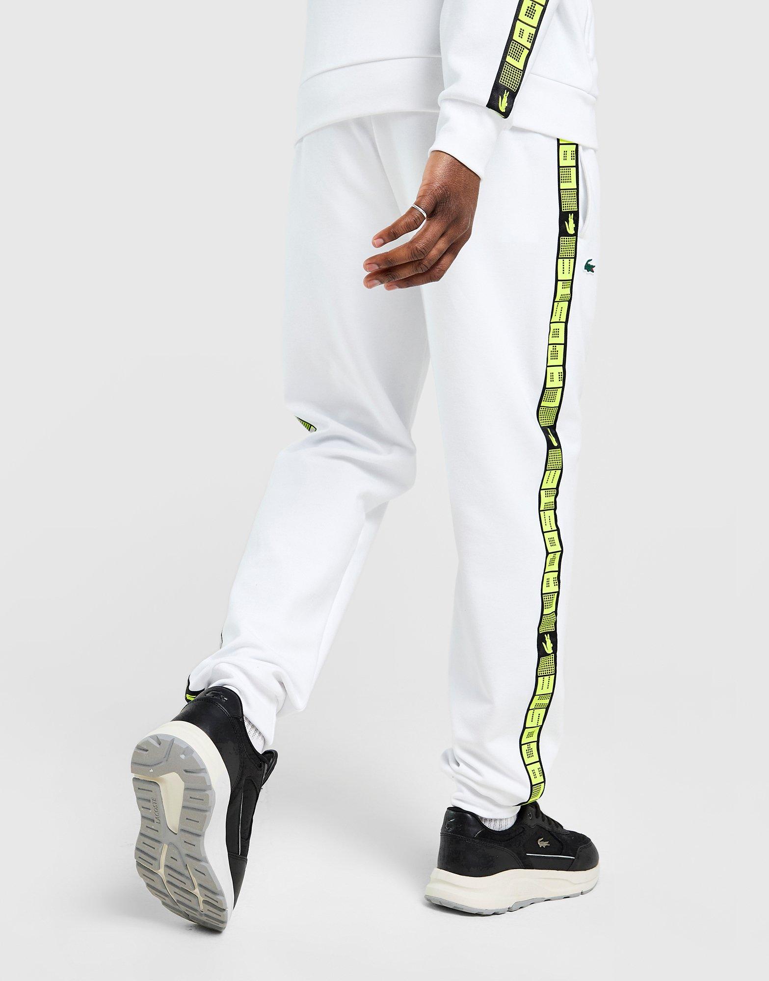 Lacoste Grid Tape Joggers