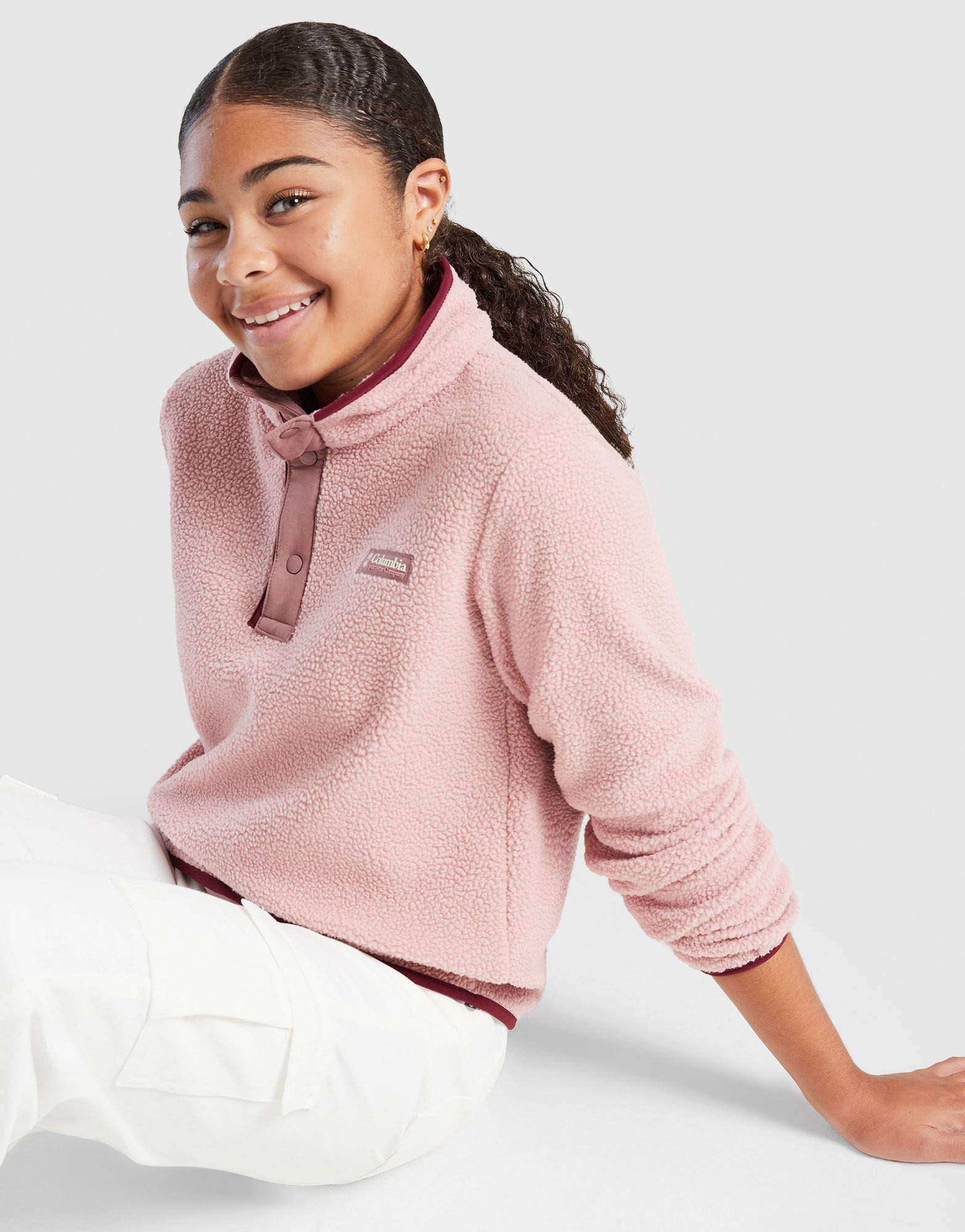 Pink Columbia Girls' Helvetia Fleece Junior - JD Sports Global