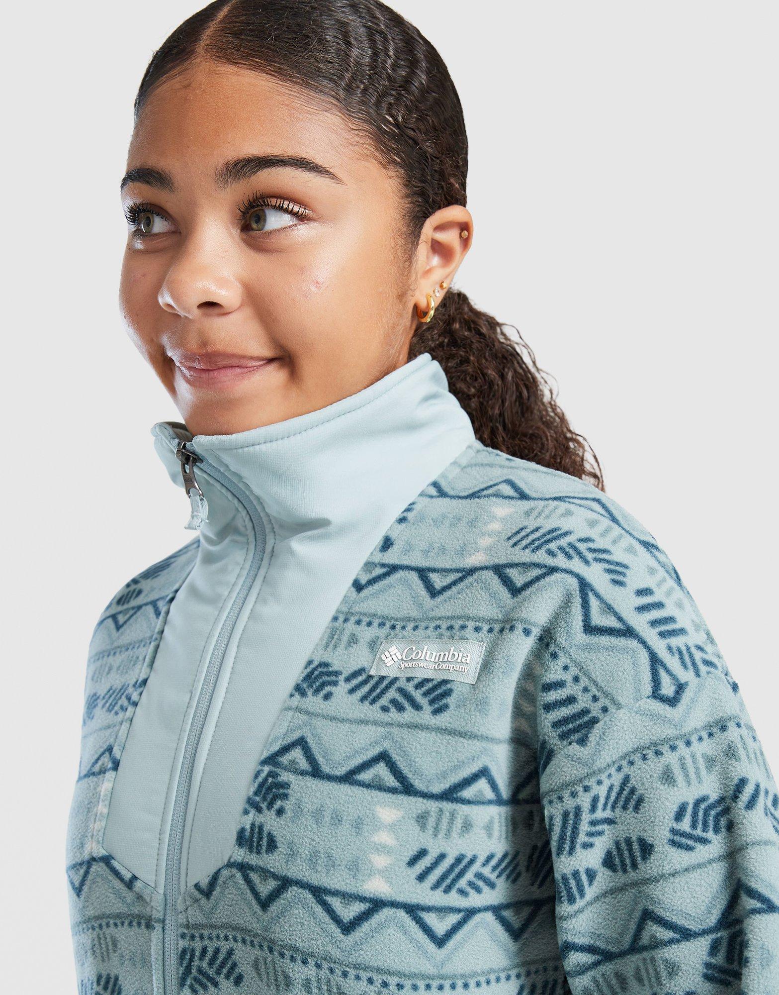 Columbia Girls' Sequoia Aztec Full Zip Fleece Junior