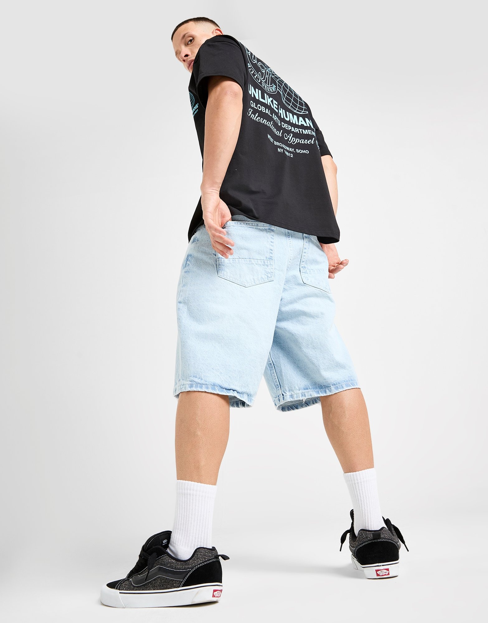 Unlike Humans Rick Shorts Blau - JD Sports Österreich