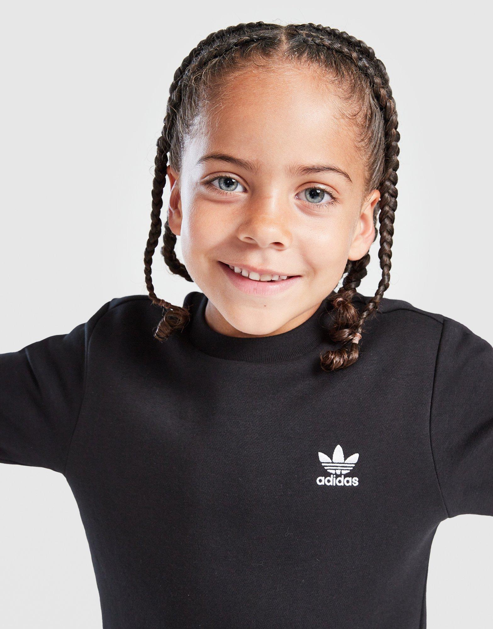 adidas Originals Trefoil Essential Crew Tracksuit Children